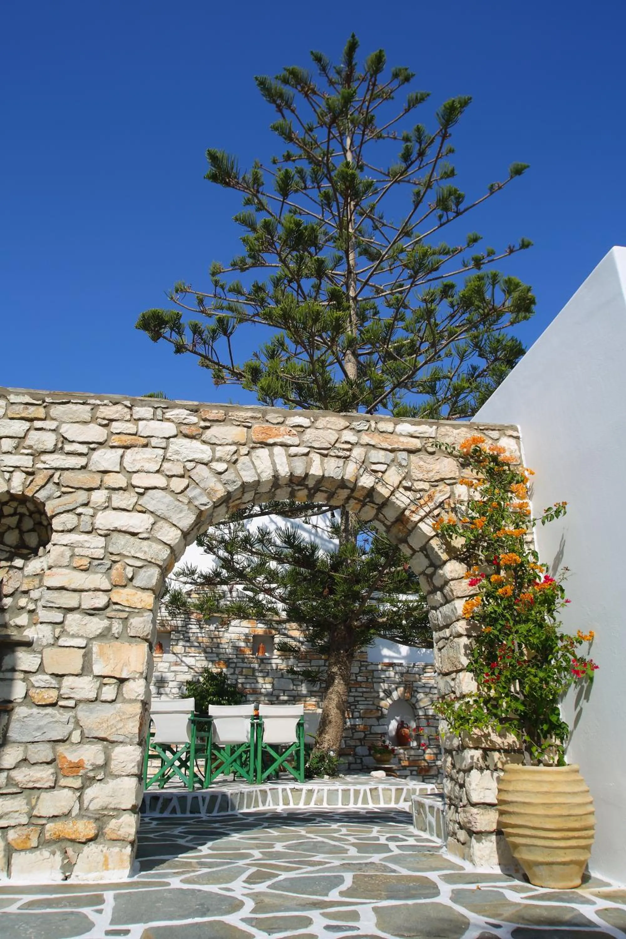 Patio in Ostria