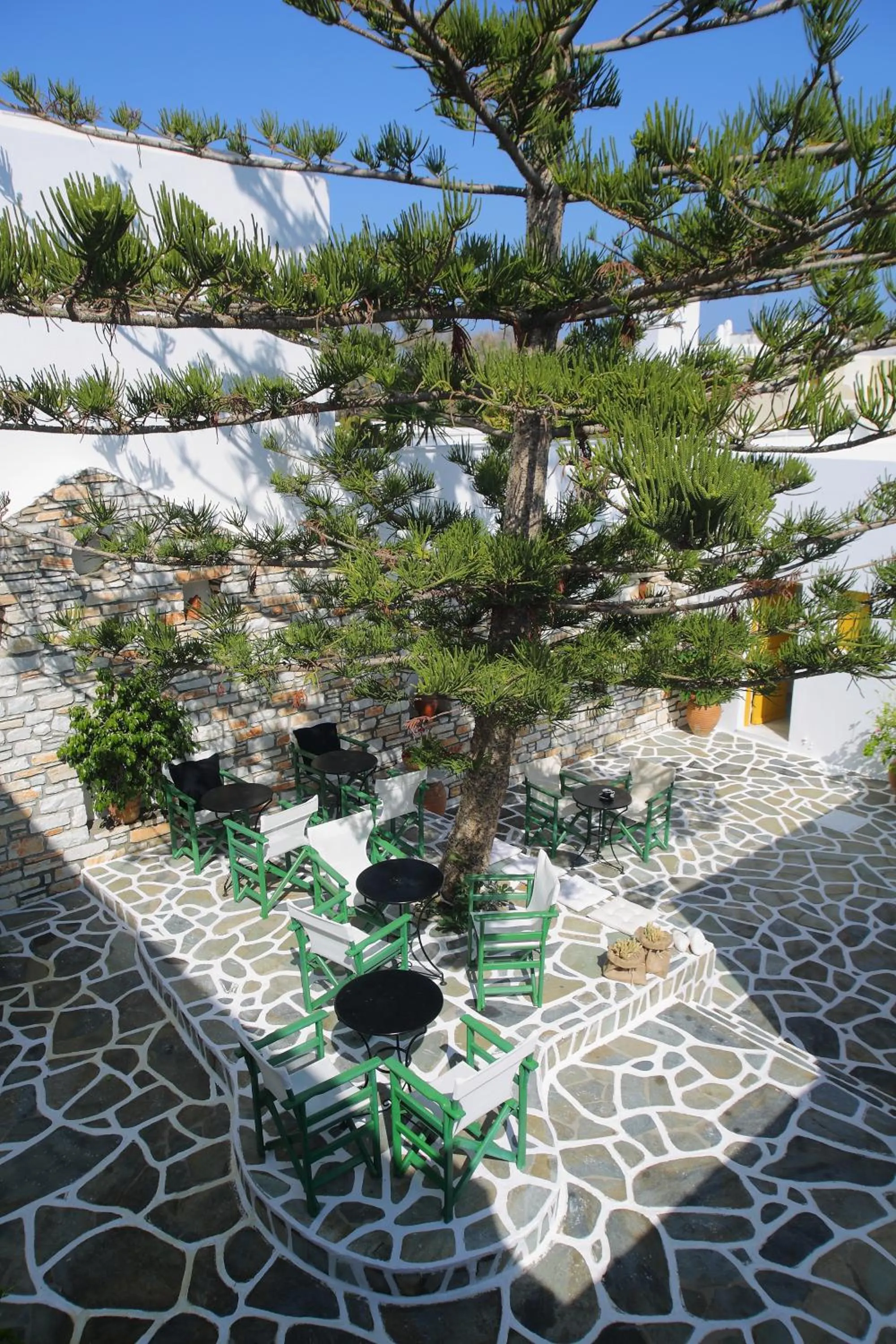 Seating area in Ostria