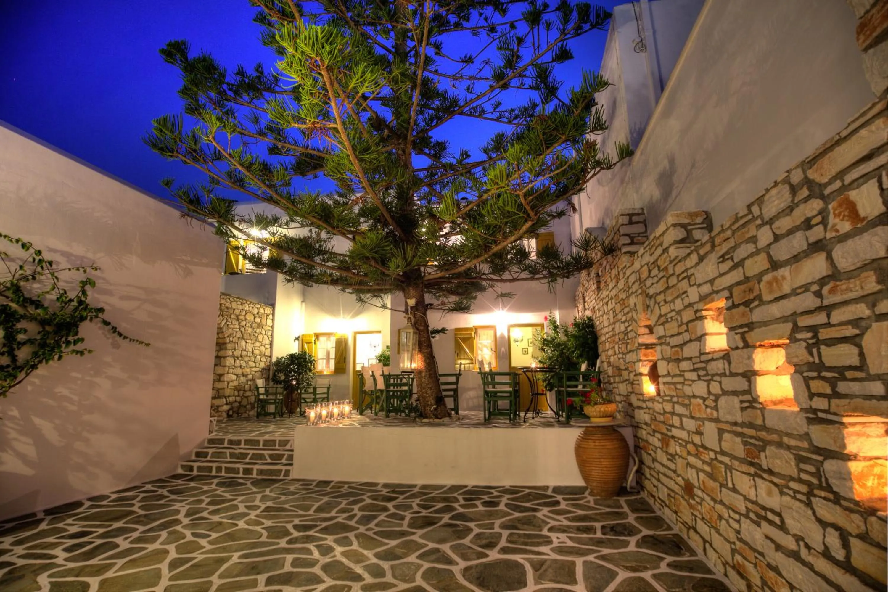 Patio in Ostria