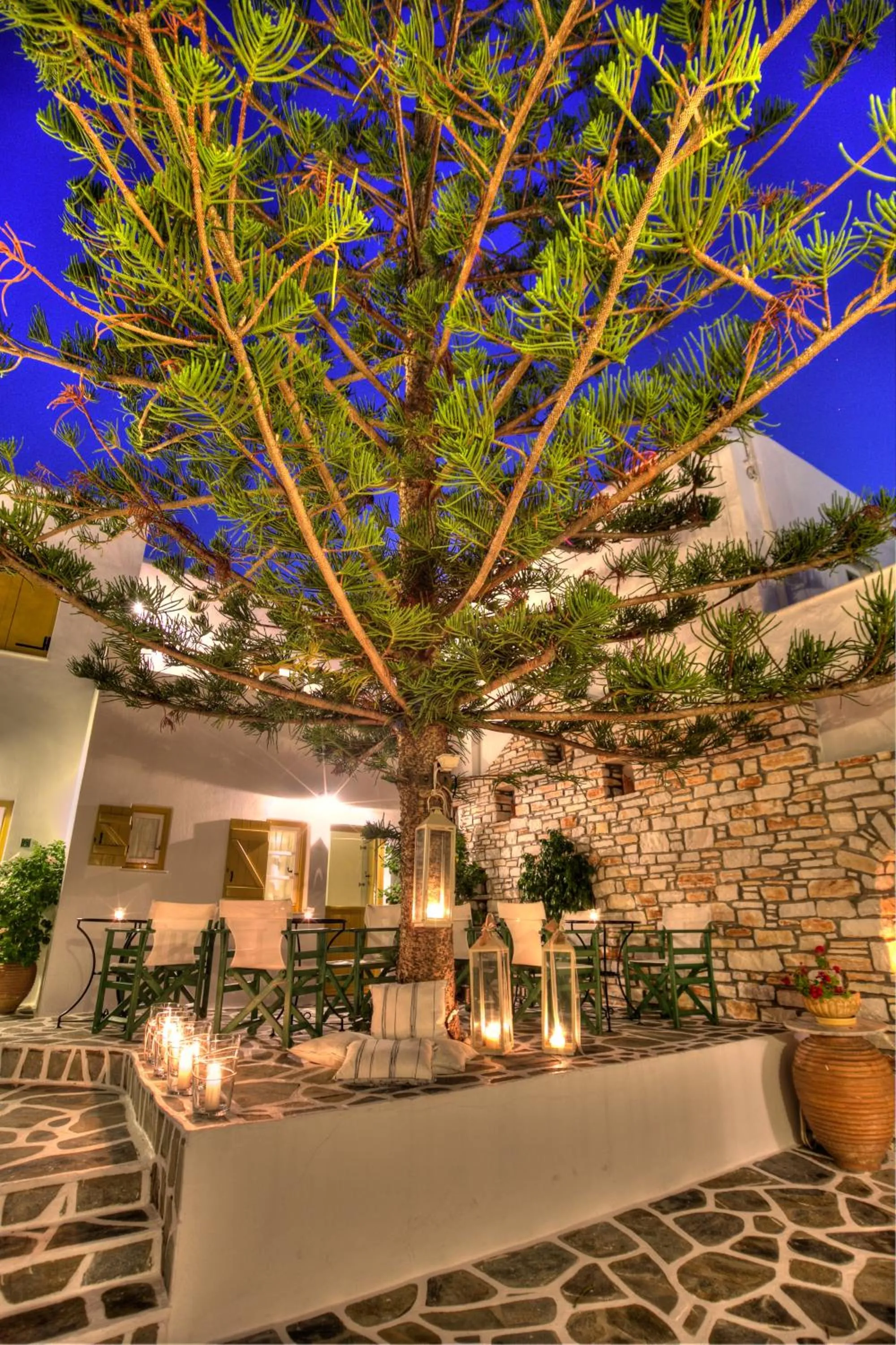 Patio in Ostria