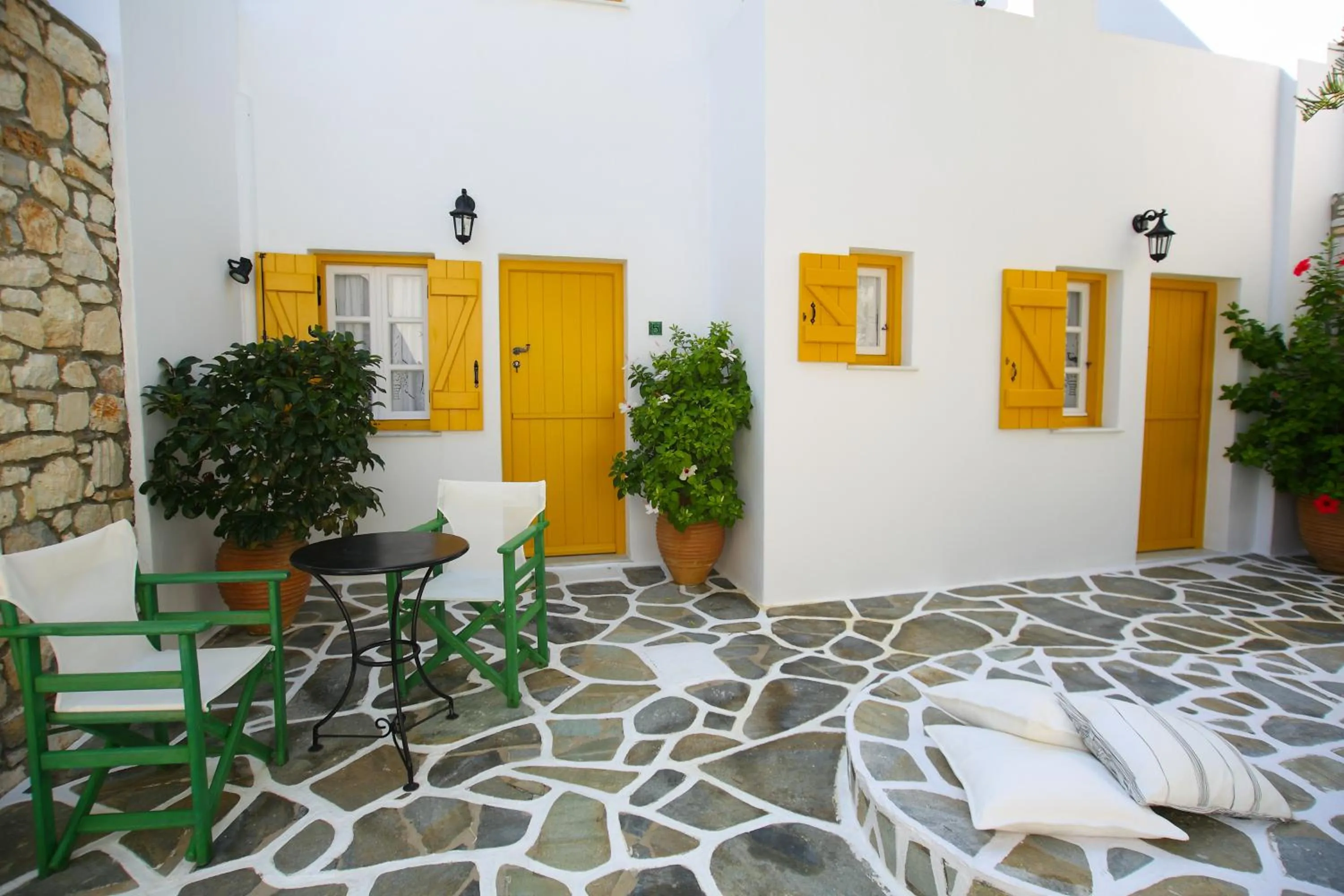 Patio in Ostria