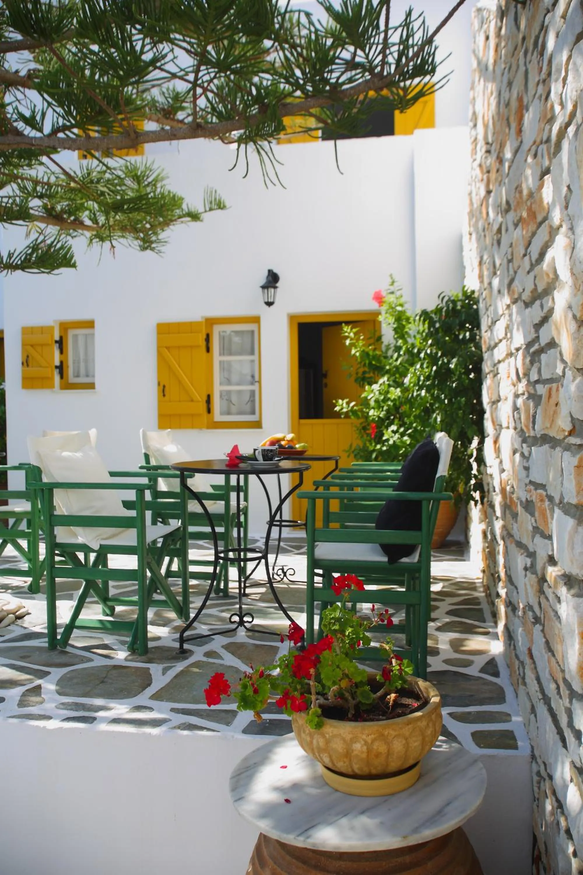 Patio in Ostria