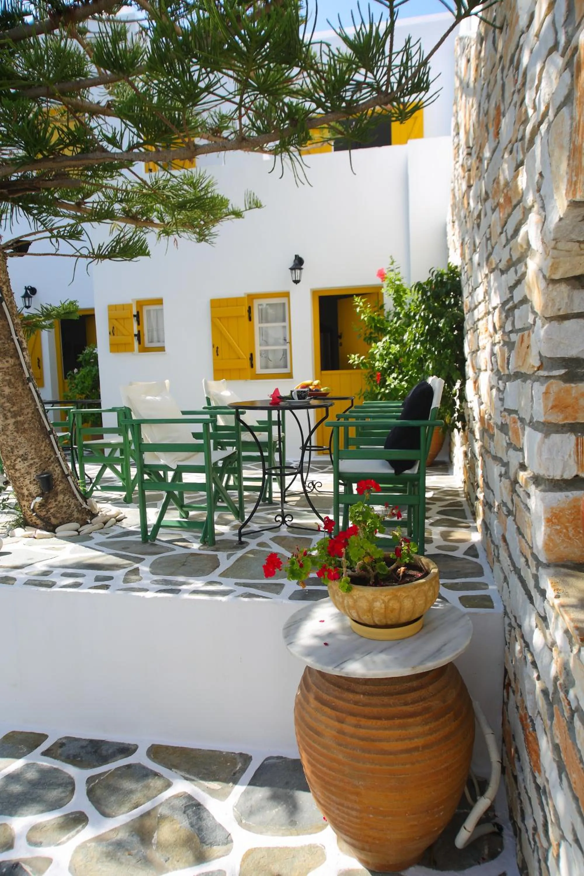 Patio in Ostria