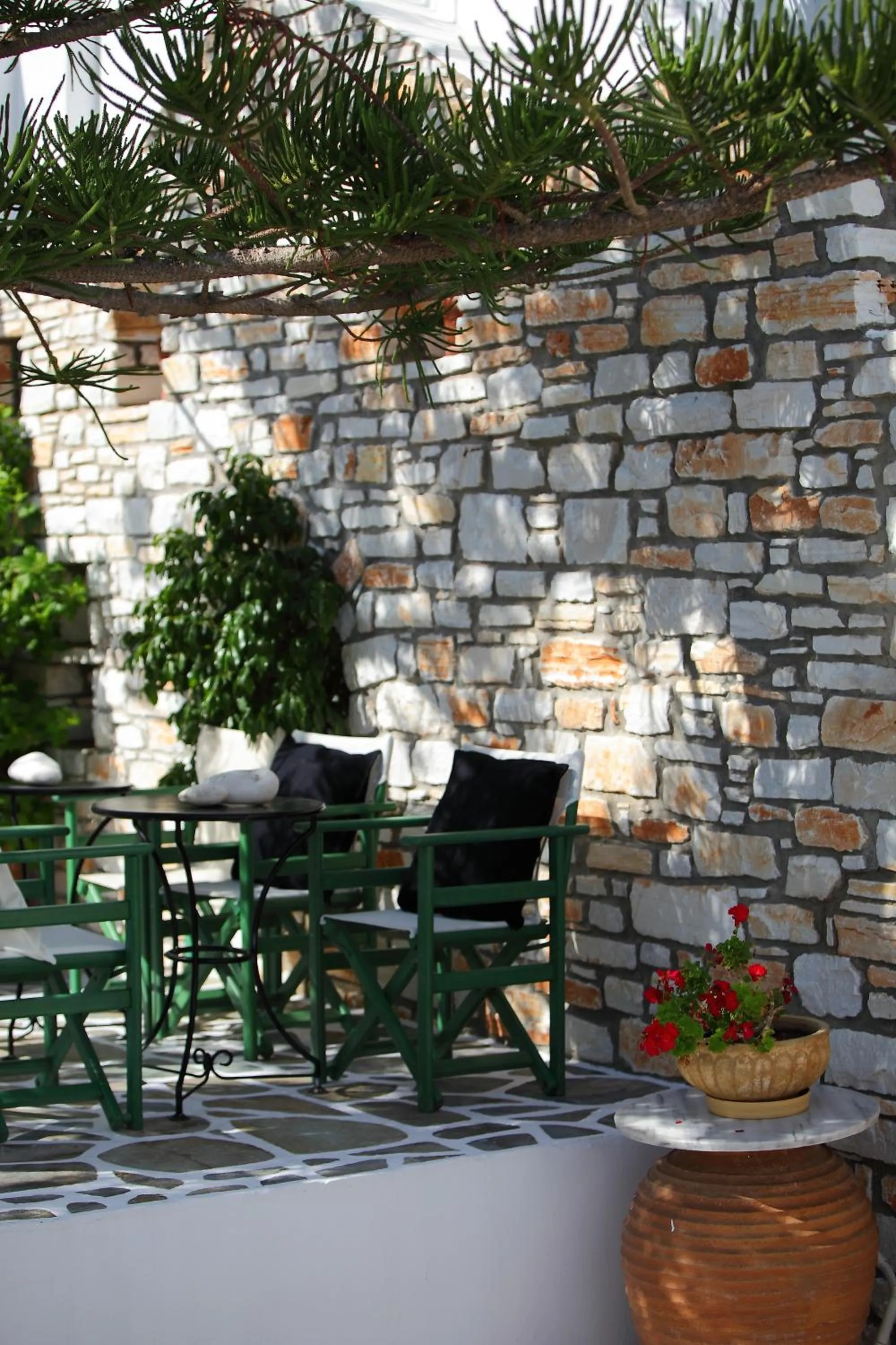 Patio in Ostria