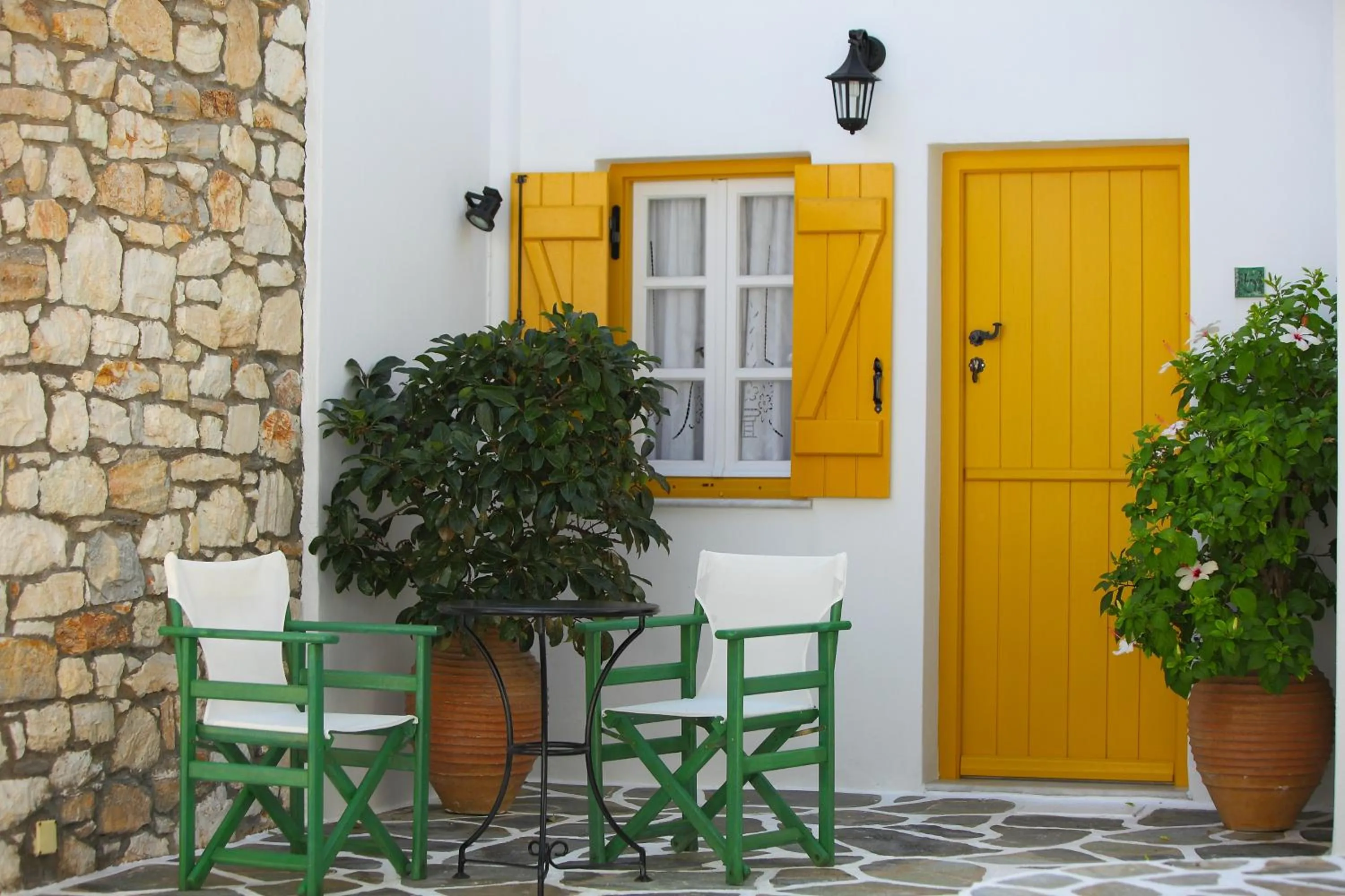 Patio in Ostria