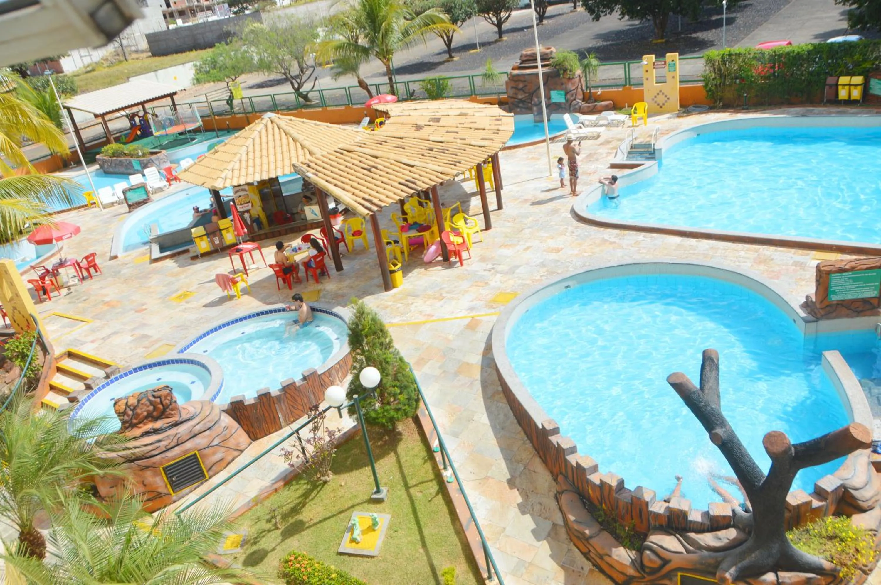 Bird's eye view in Suite Show no Thermas Place