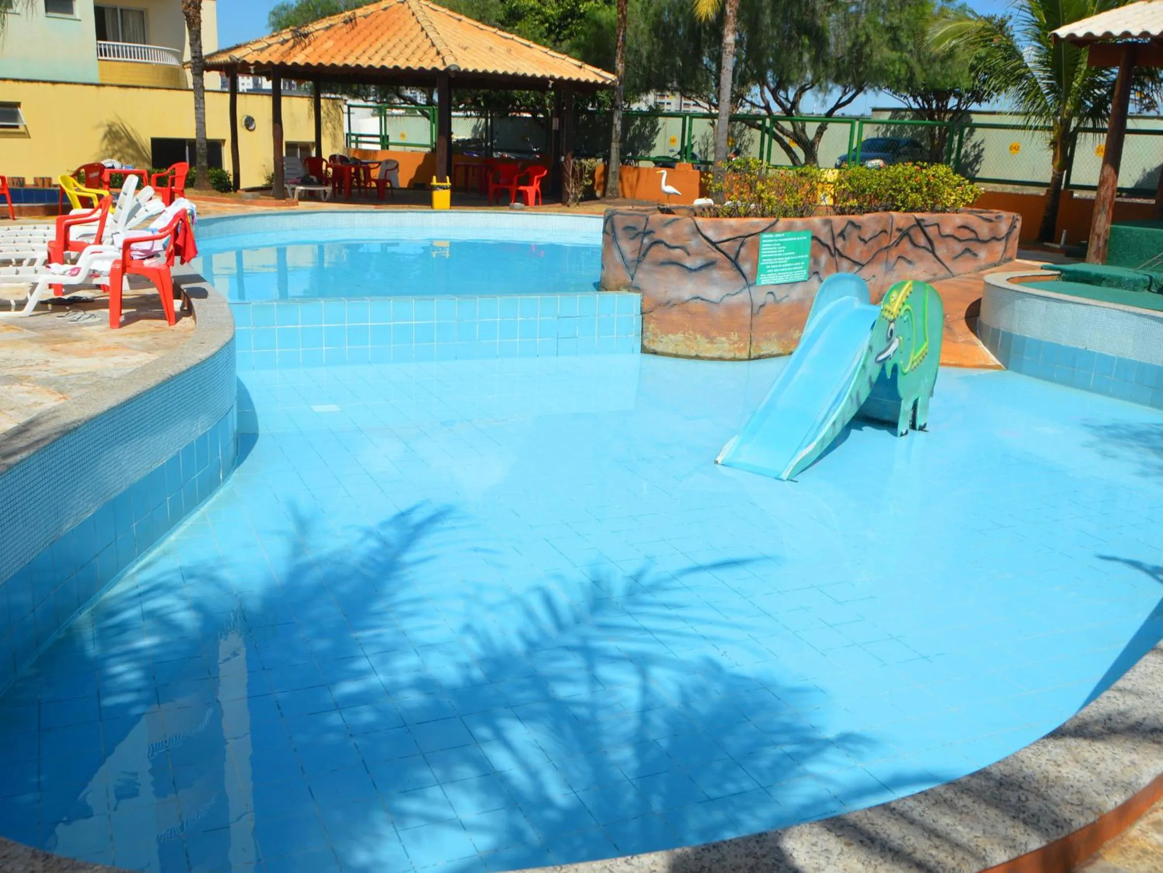 Swimming pool in Suite Show no Thermas Place