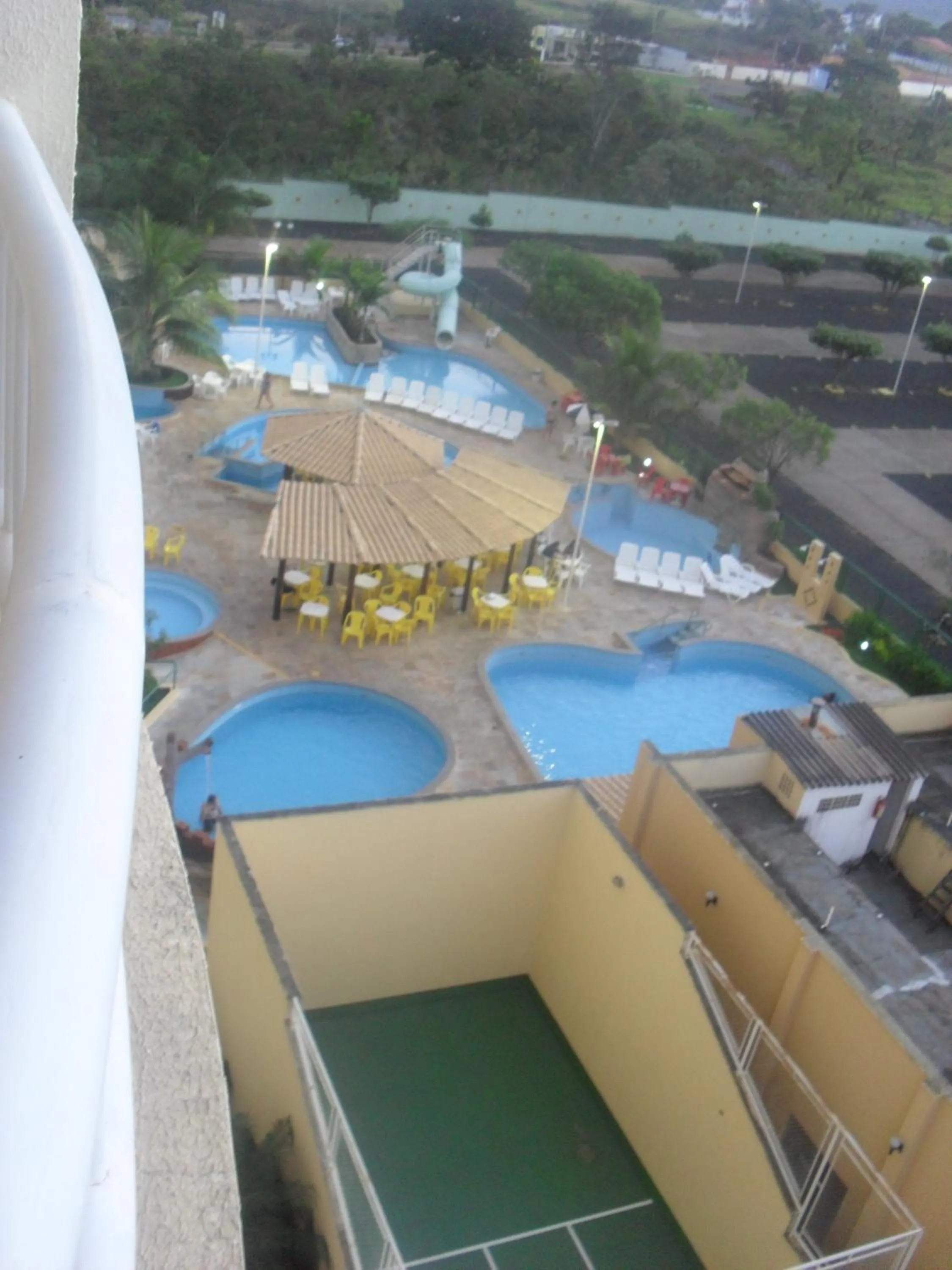 Pool view in Suite Show no Thermas Place