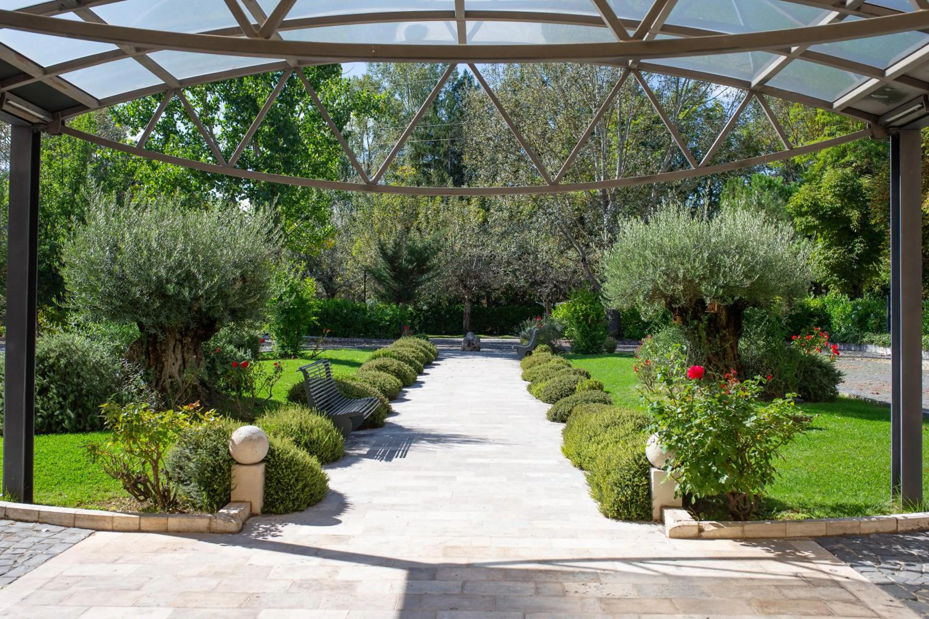 Garden in La Dimora del Baco Hotel