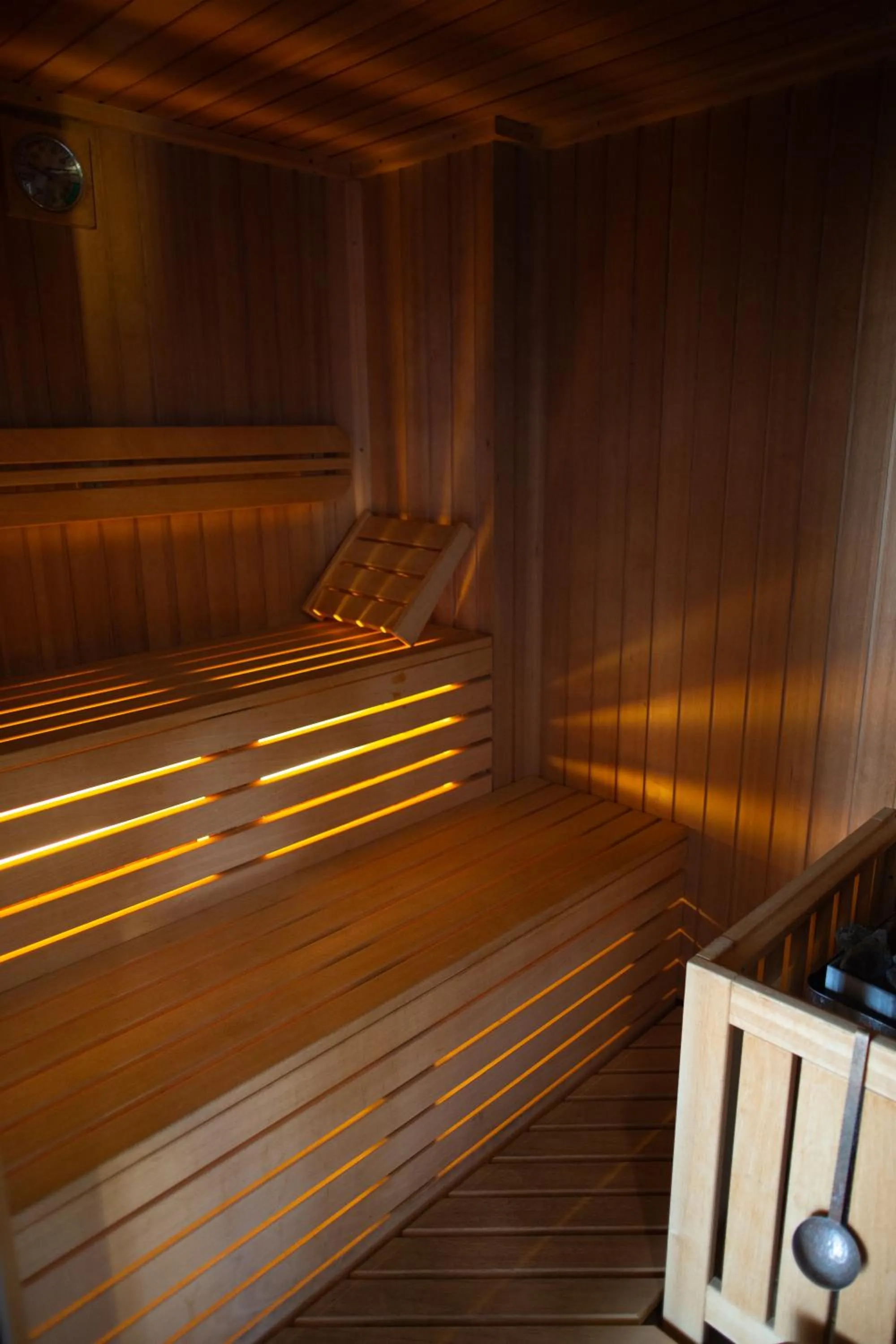 Sauna in La Dimora del Baco Hotel