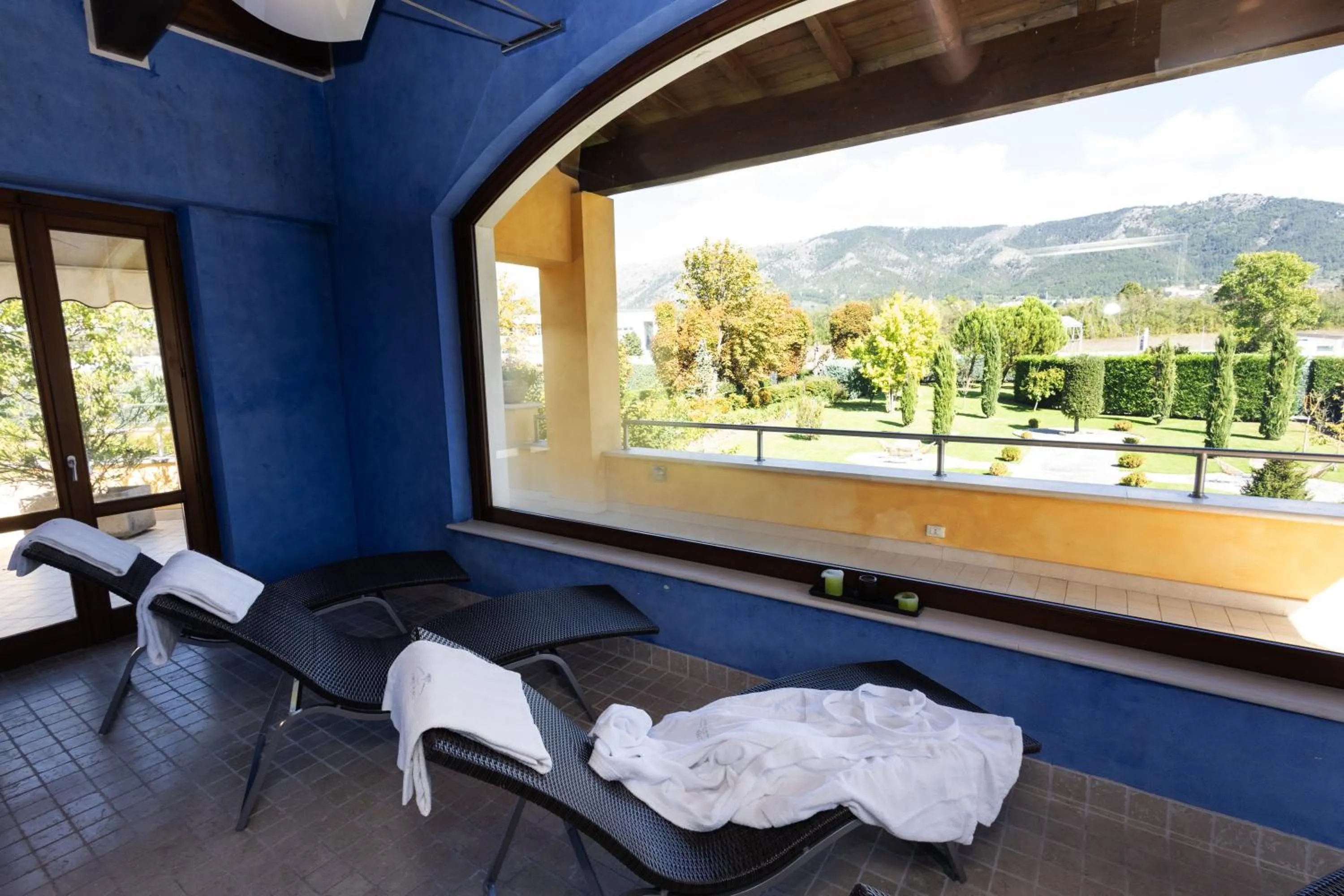 Spa and wellness centre/facilities in La Dimora del Baco Hotel