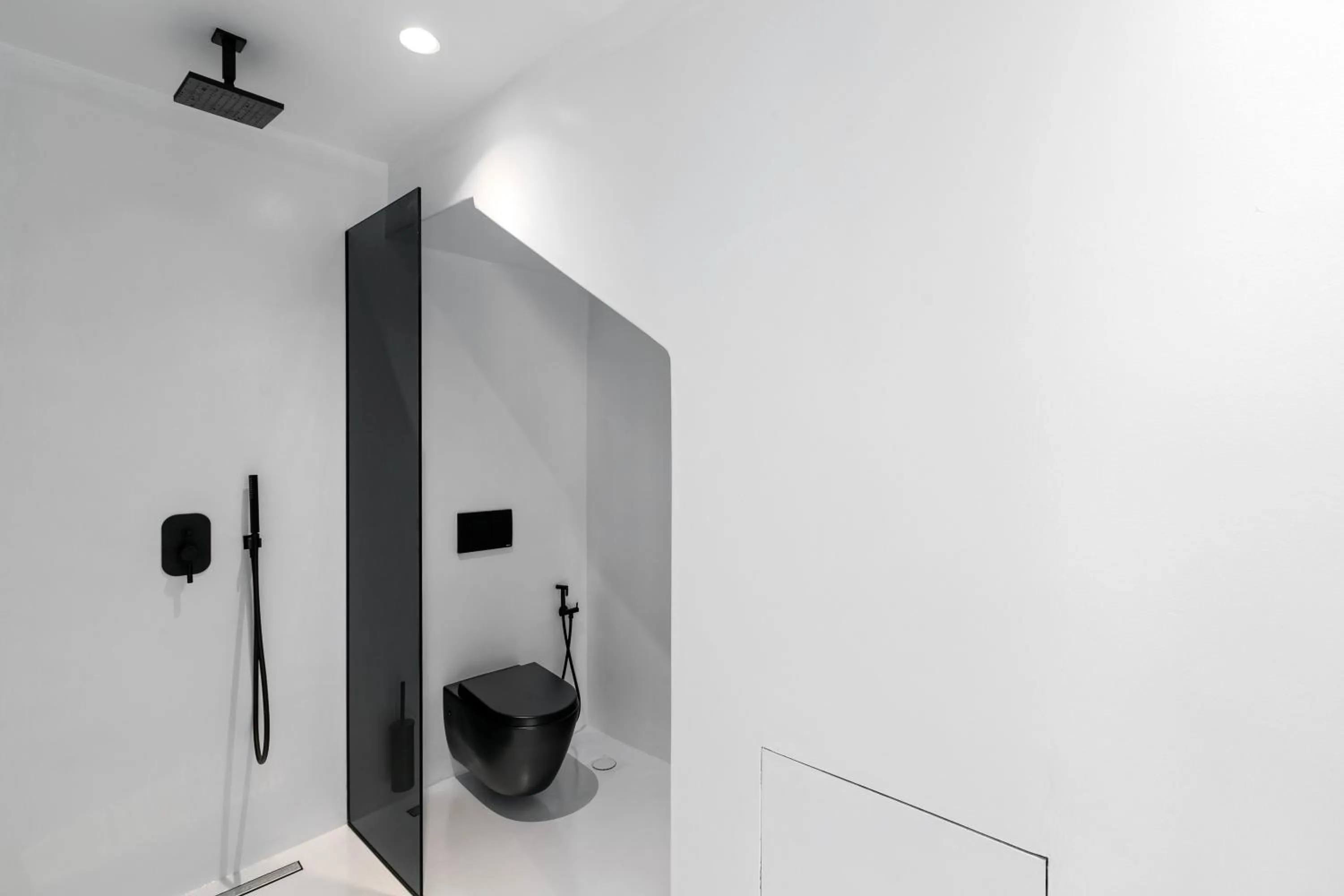 Bathroom in Tagoo Black Mykonos