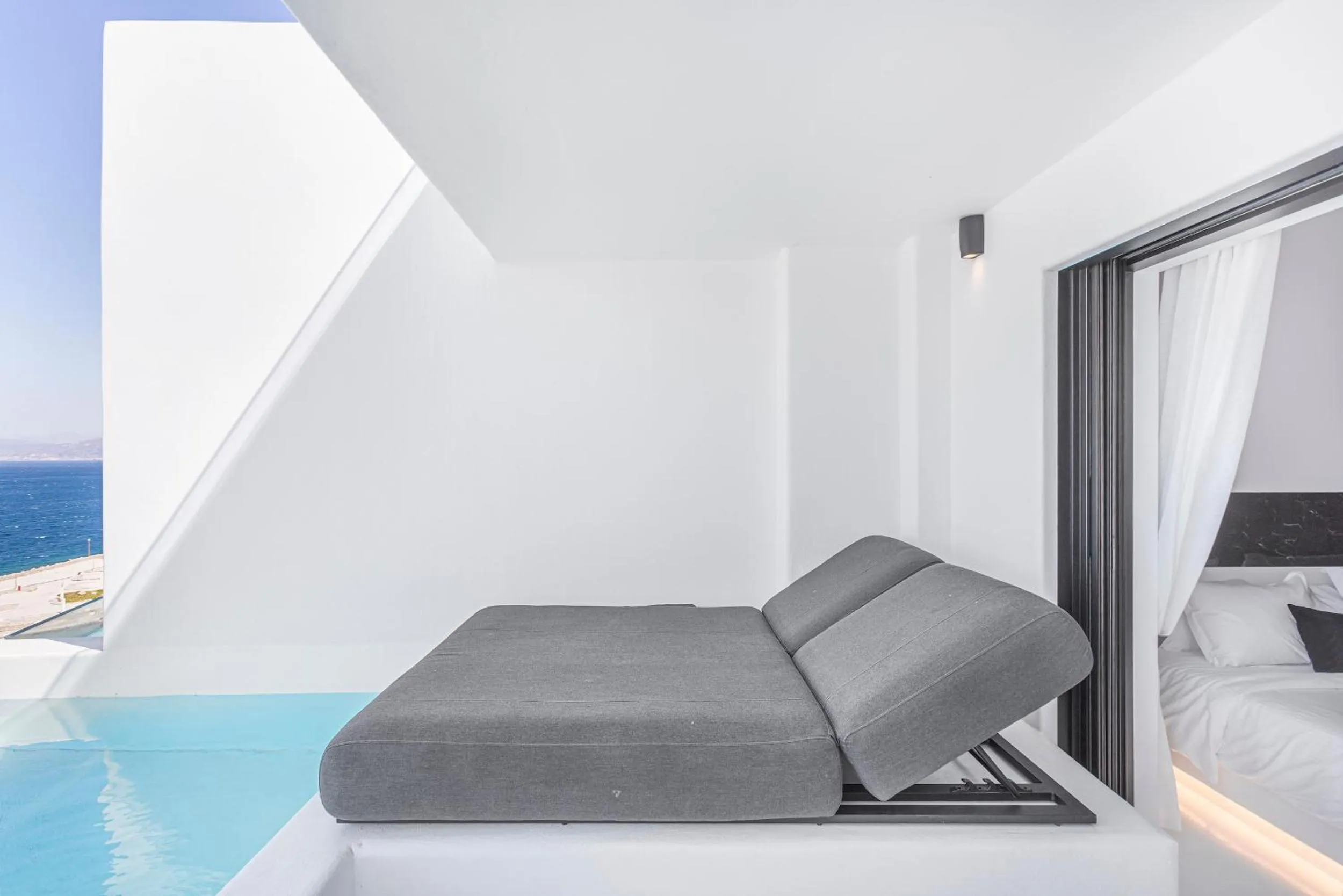 Balcony/Terrace in Tagoo Black Mykonos