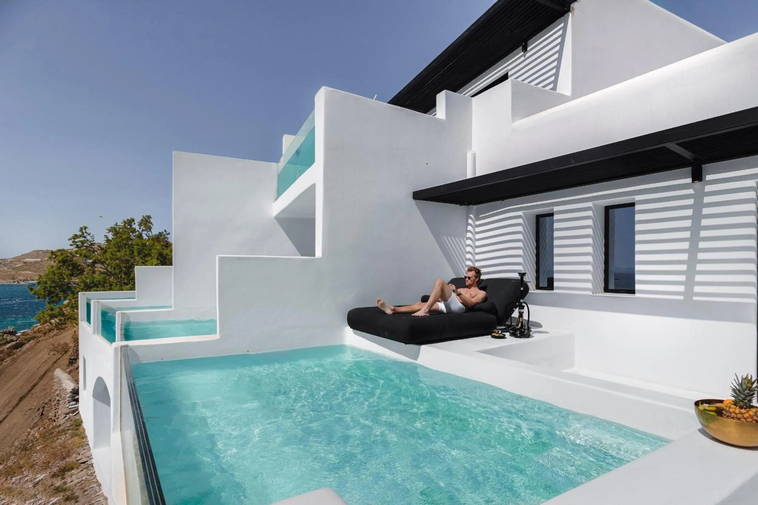 Guests in Tagoo Black Mykonos