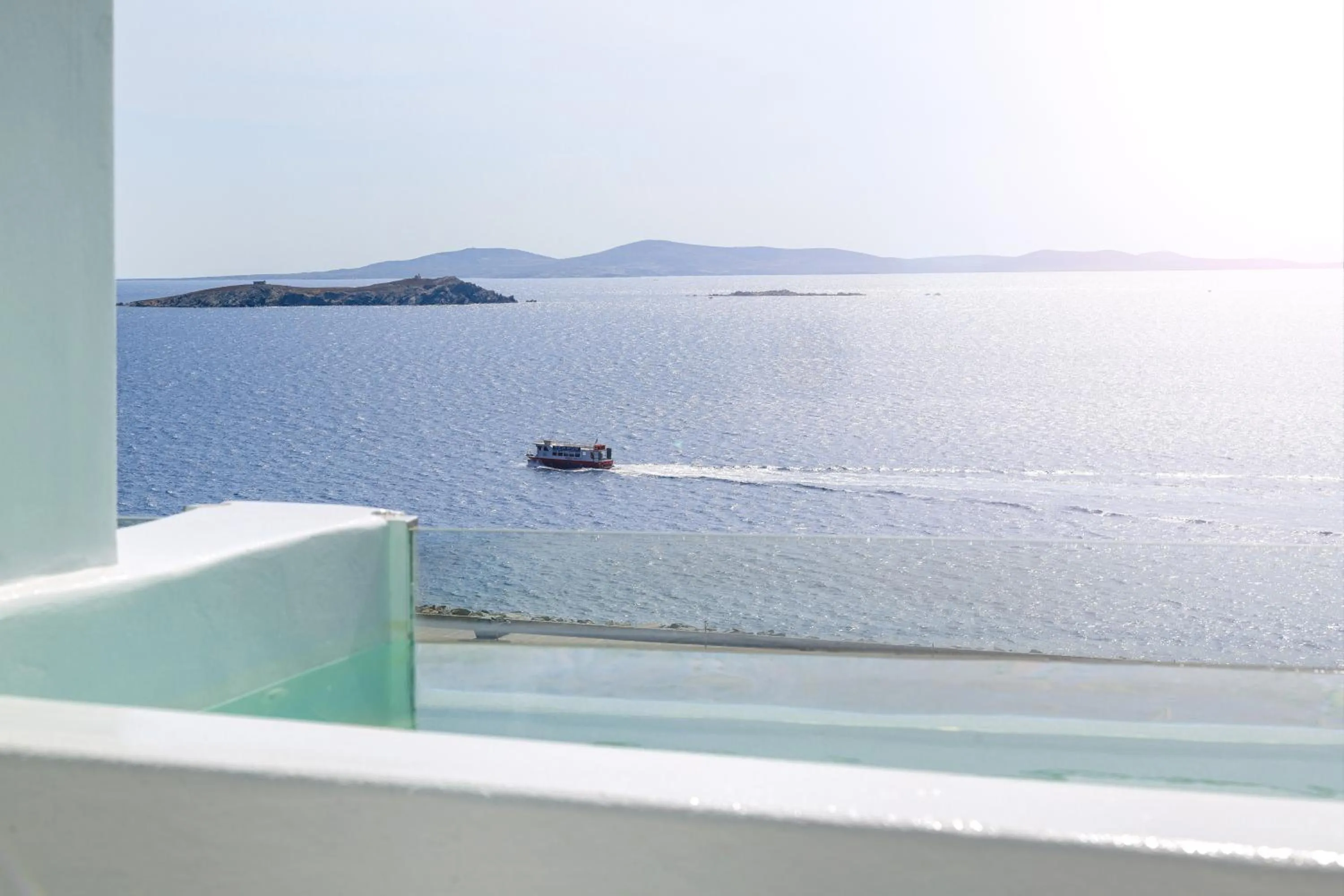 View (from property/room) in Tagoo Black Mykonos