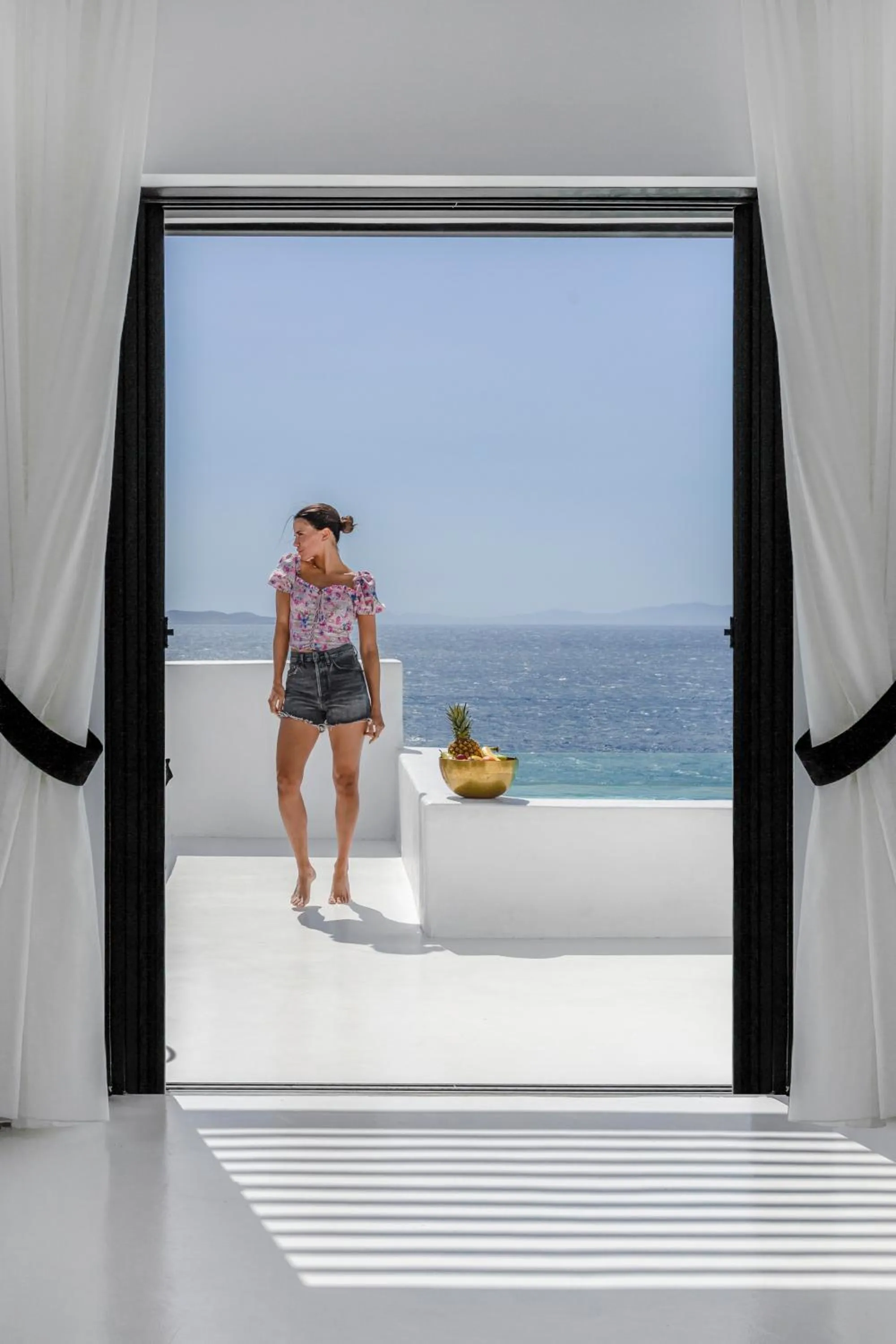 View (from property/room) in Tagoo Black Mykonos