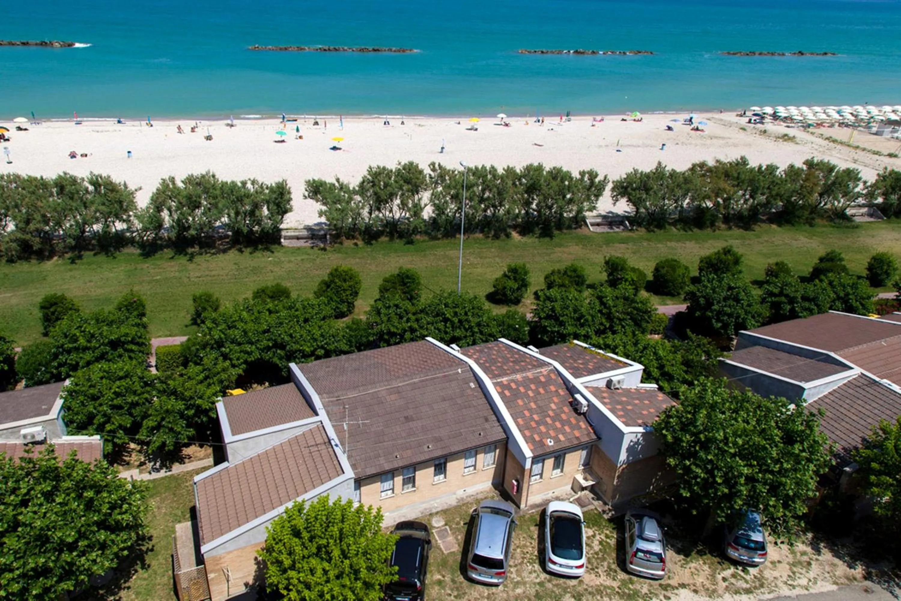 Bird's eye view in Residence Casabianca