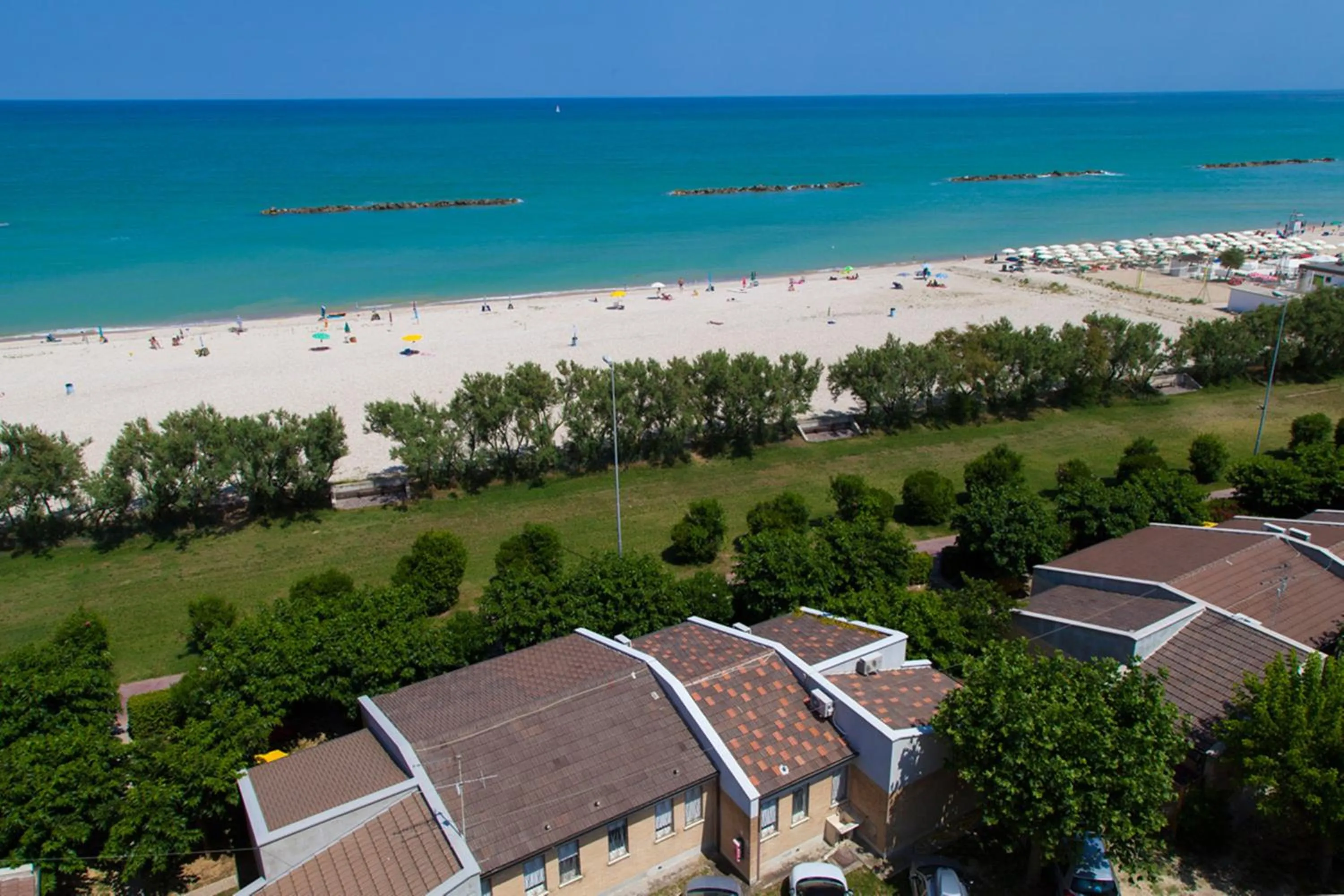 Bird's eye view in Residence Casabianca