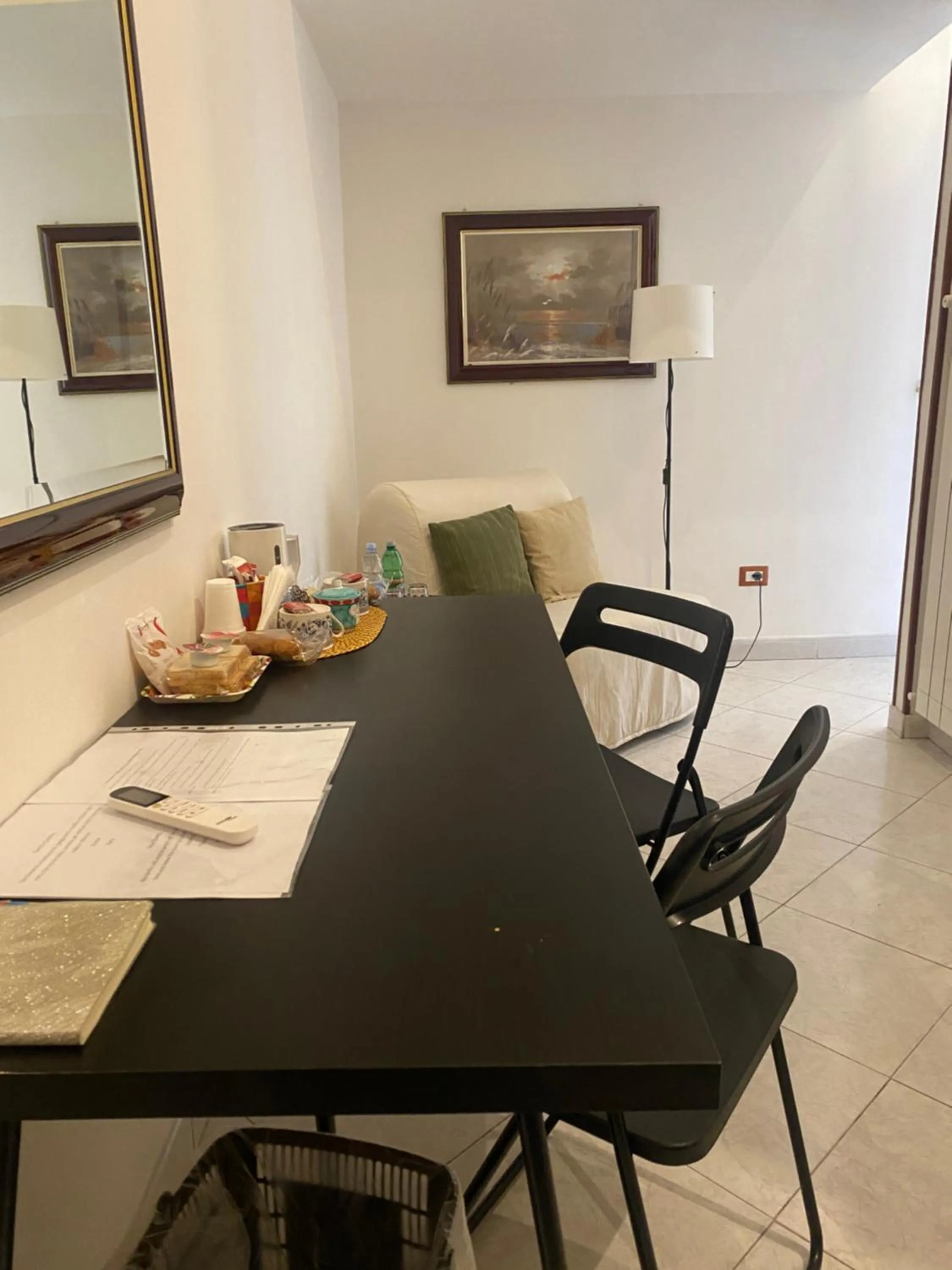 Seating area in Bed & Breakfast Plebiscito Home