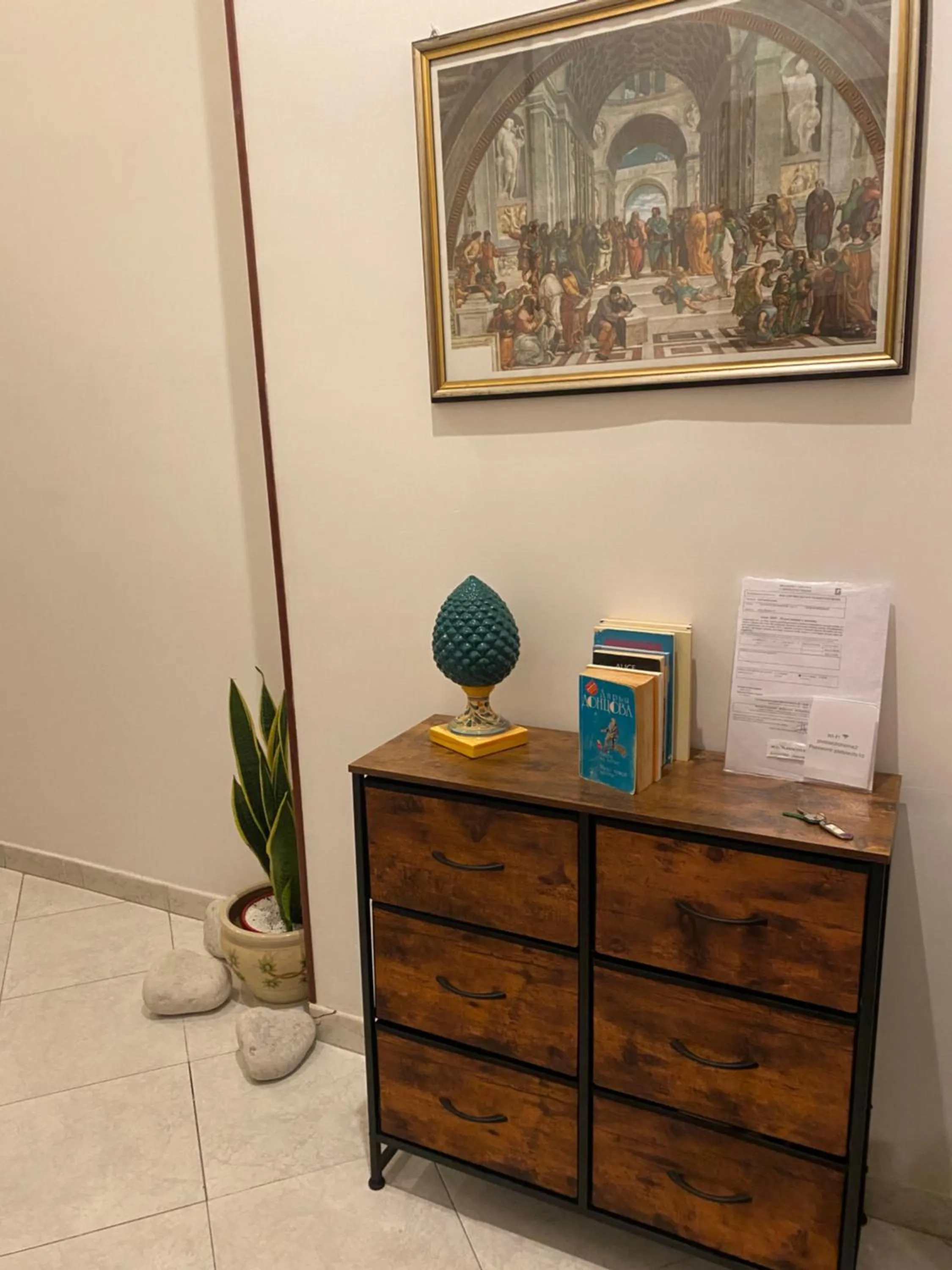 Decorative detail in Bed & Breakfast Plebiscito Home