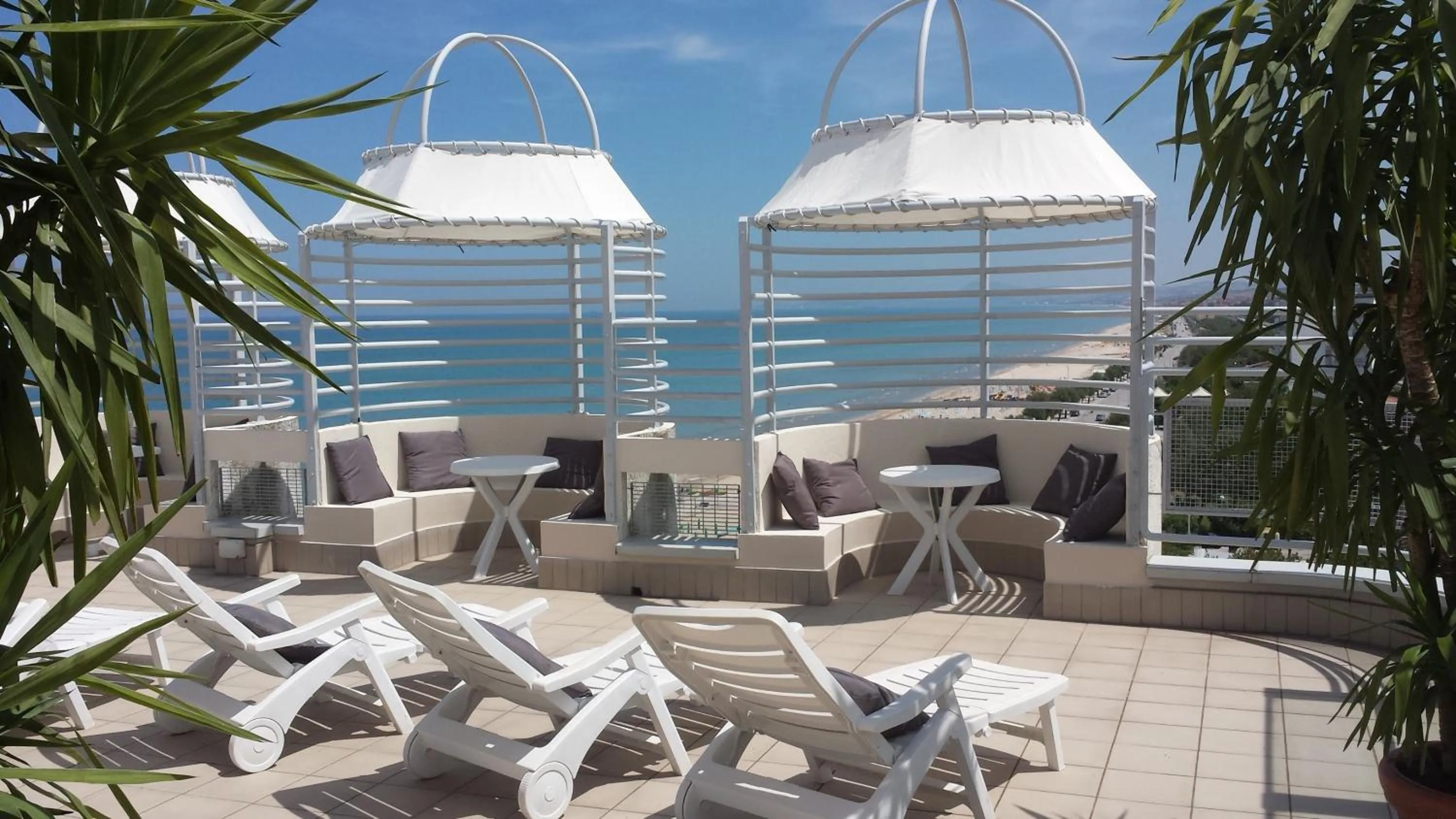 Patio in Hotel Nuovo Diana