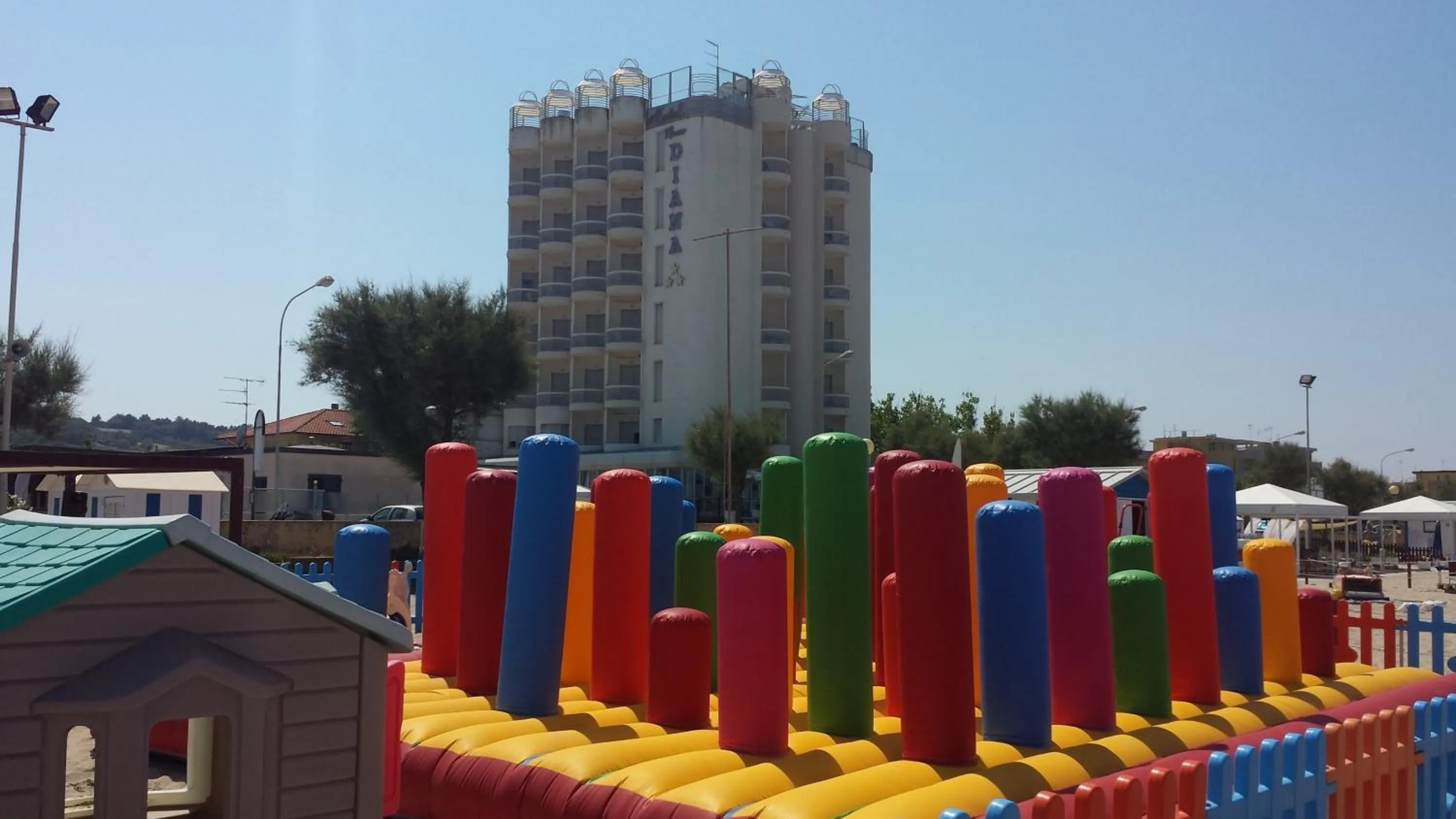 Children play ground in Hotel Nuovo Diana