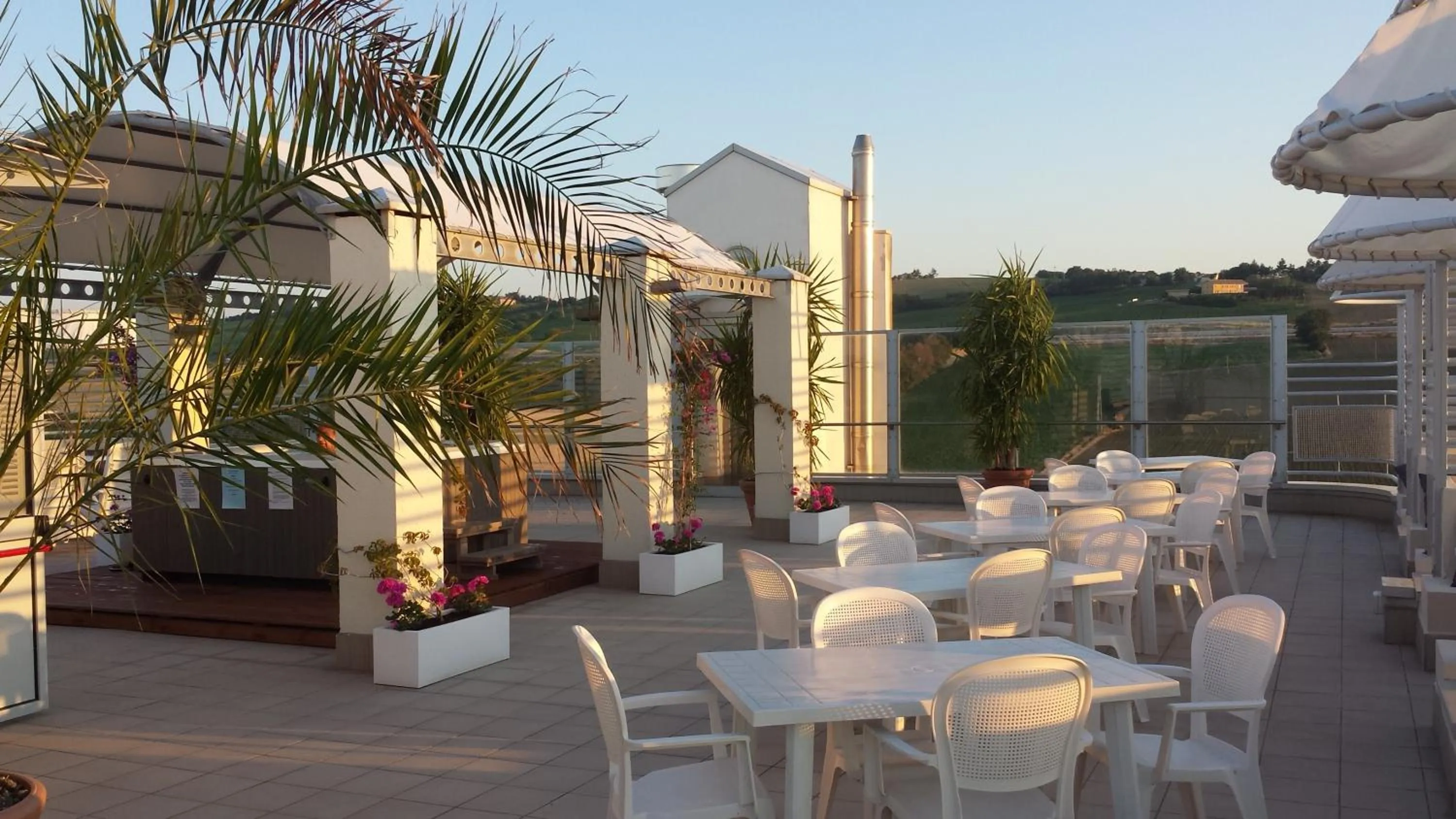 Patio in Hotel Nuovo Diana