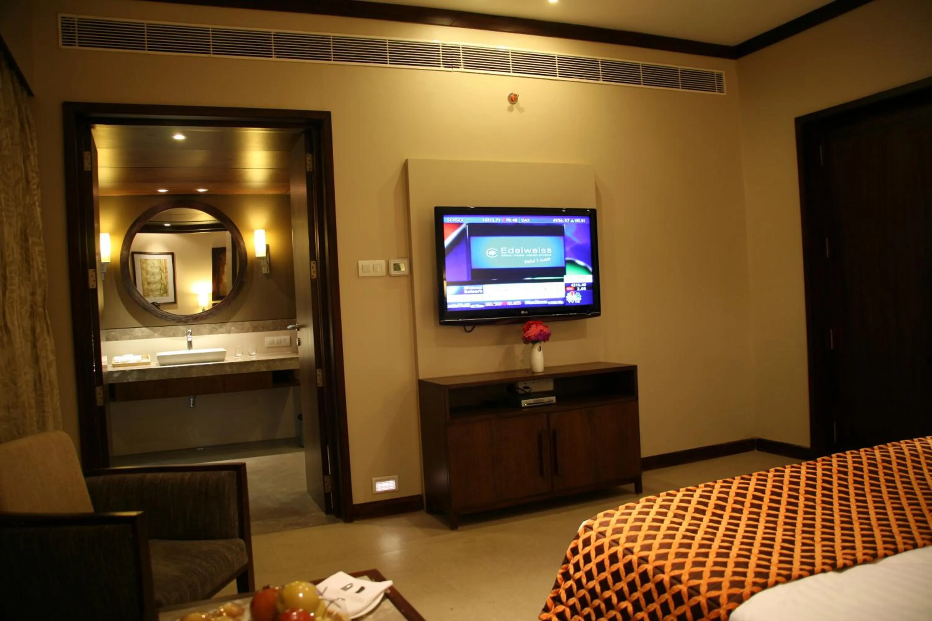 Decorative detail, Bed in Madhubhan Resort & Spa