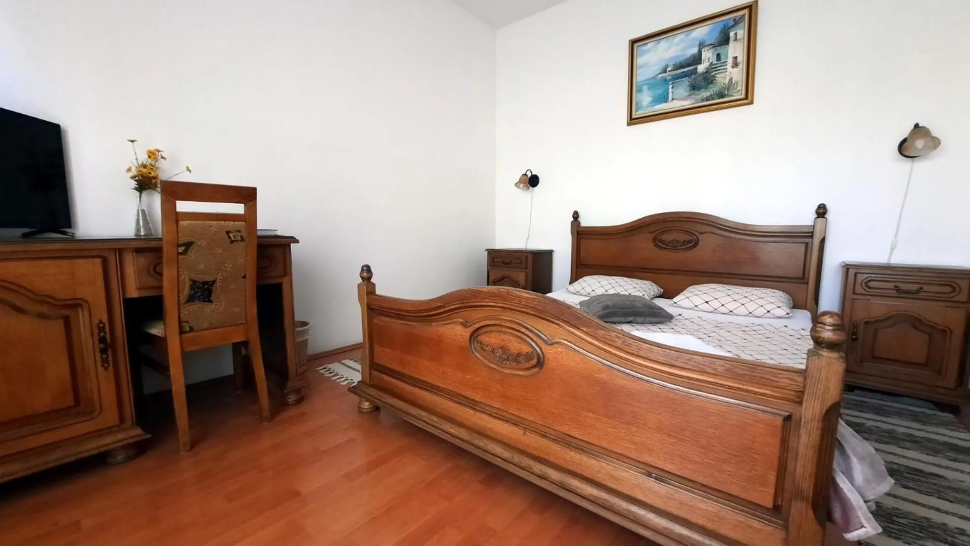 Bed in Airport Budapest Sarokhaz Panzio