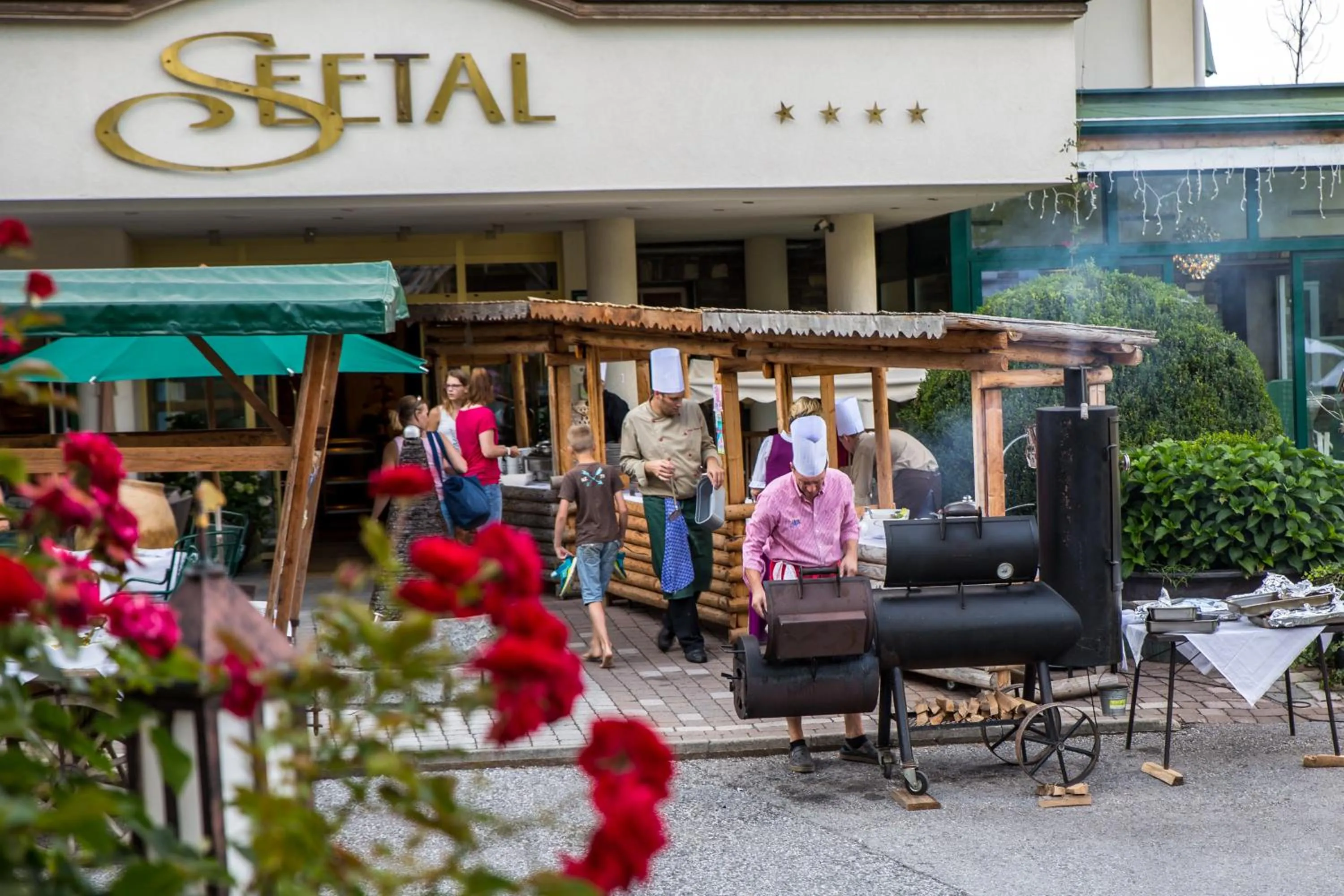 Restaurant/places to eat in Alpin Family Resort Seetal