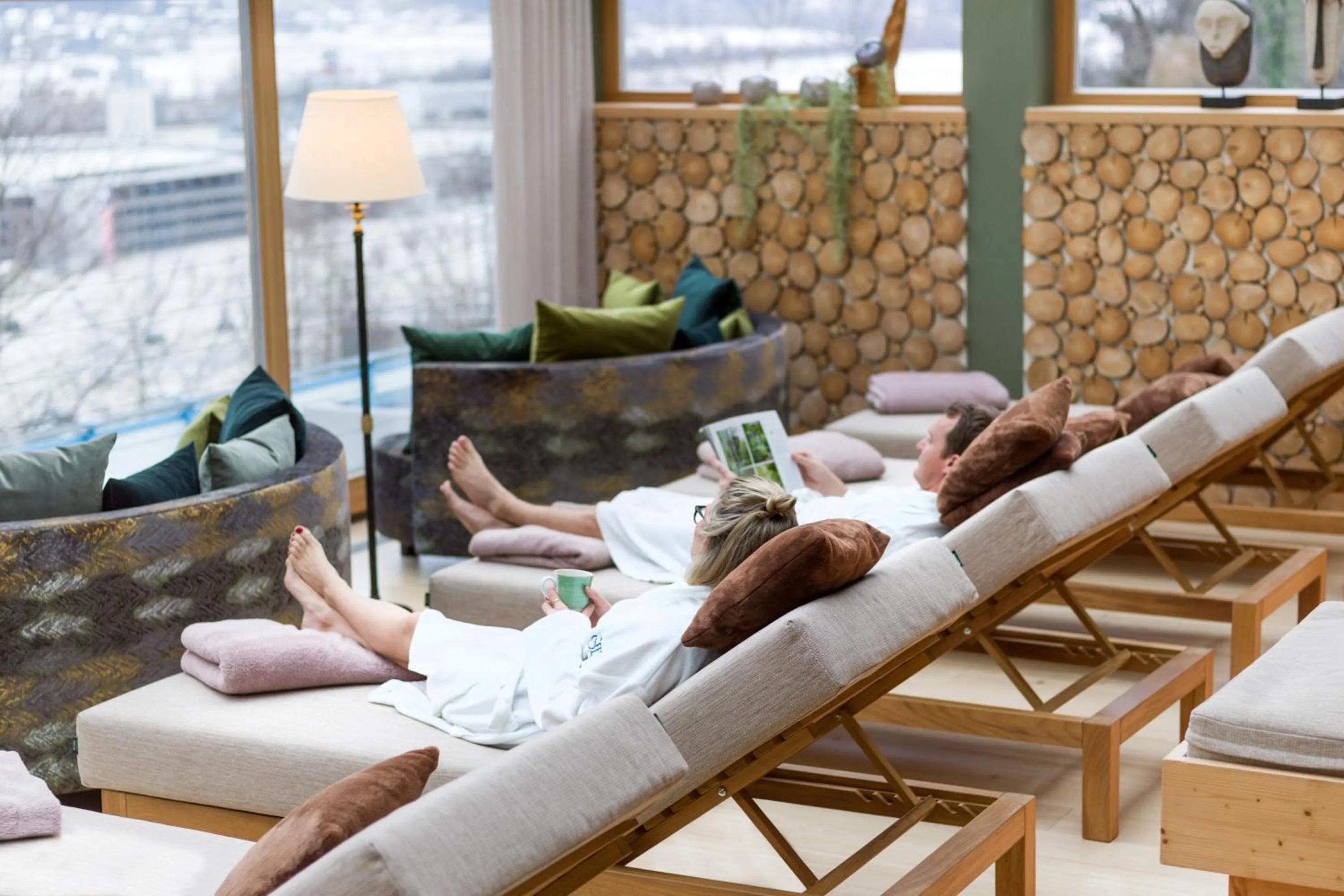 Spa and wellness centre/facilities in Alpin Family Resort Seetal