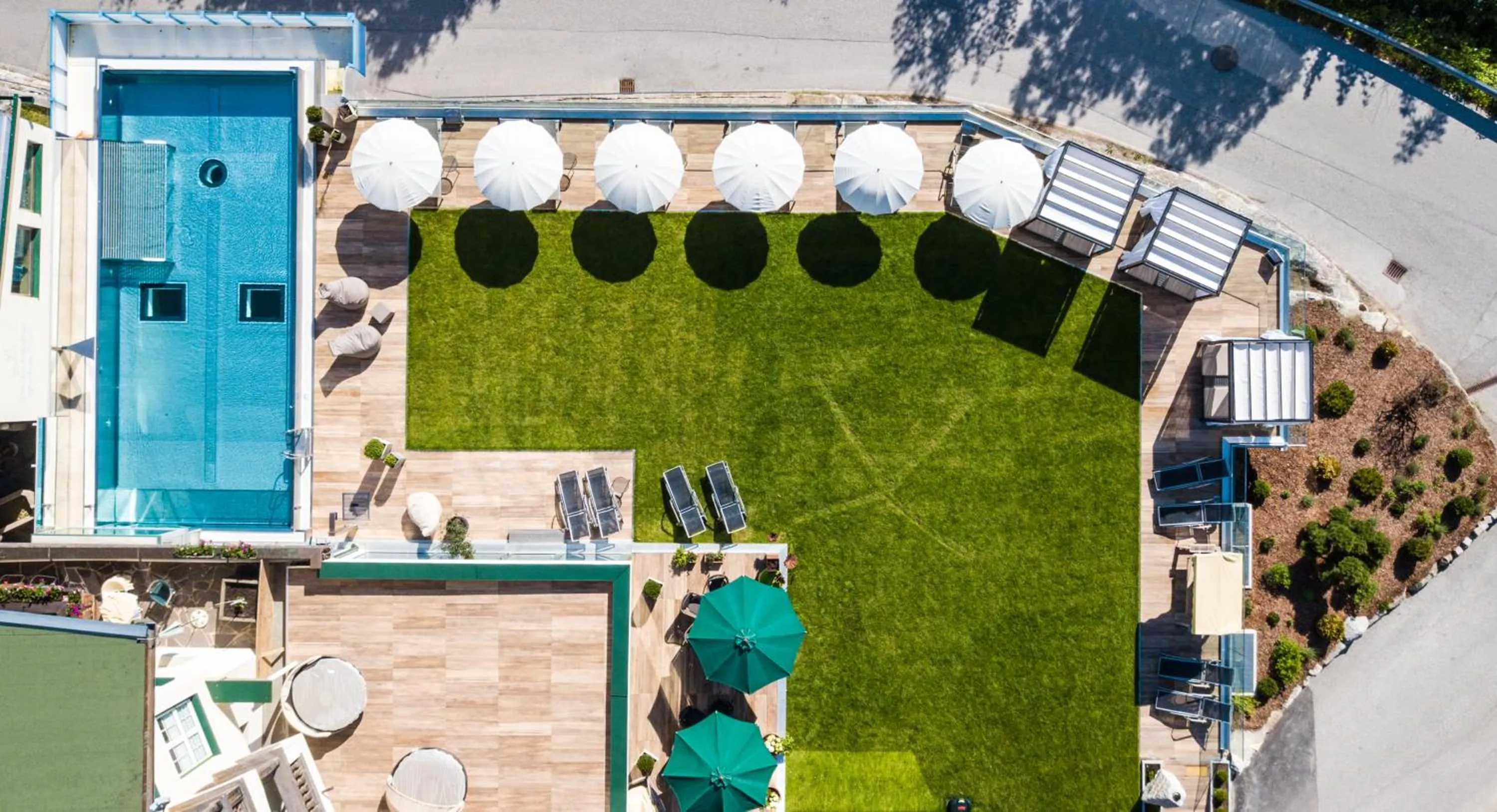 Patio in Alpin Family Resort Seetal