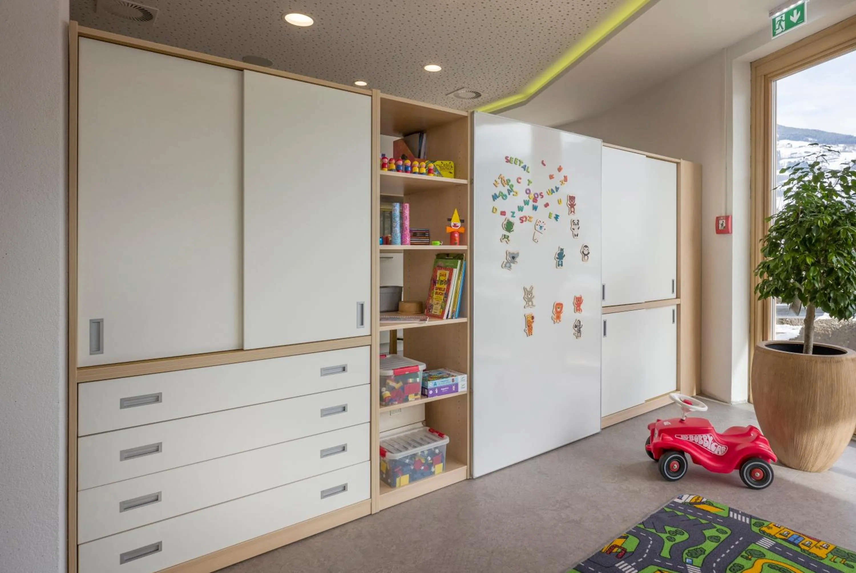 Children play ground in Alpin Family Resort Seetal