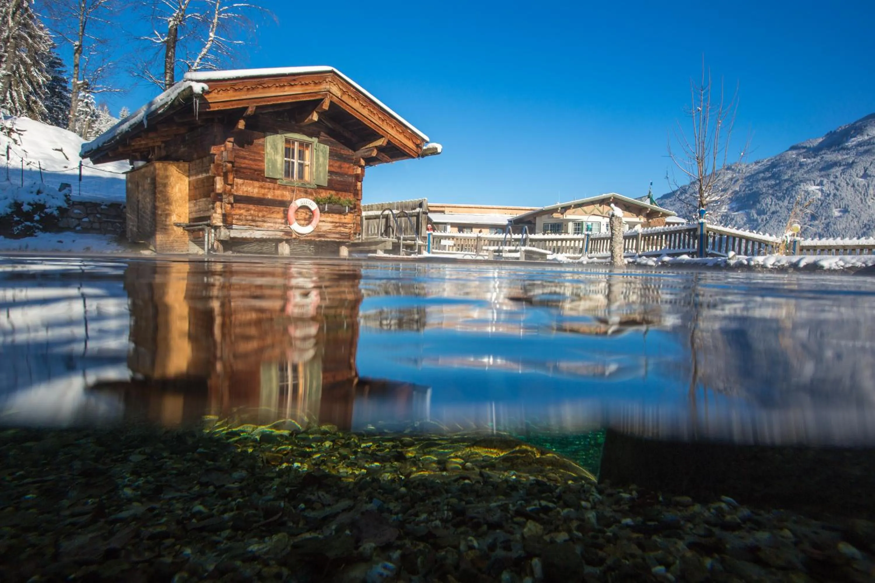 Natural landscape in Alpin Family Resort Seetal