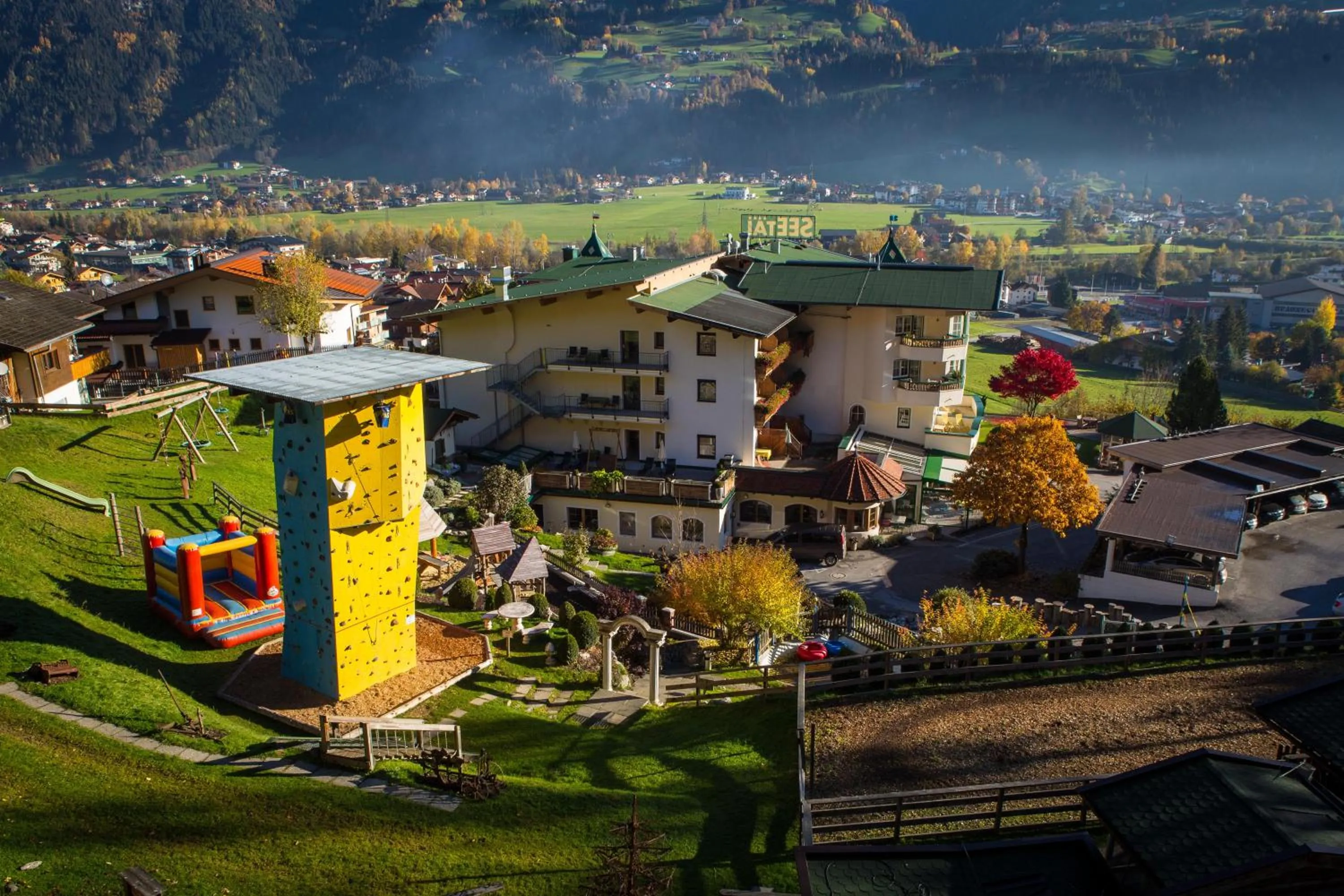 Property building in Alpin Family Resort Seetal