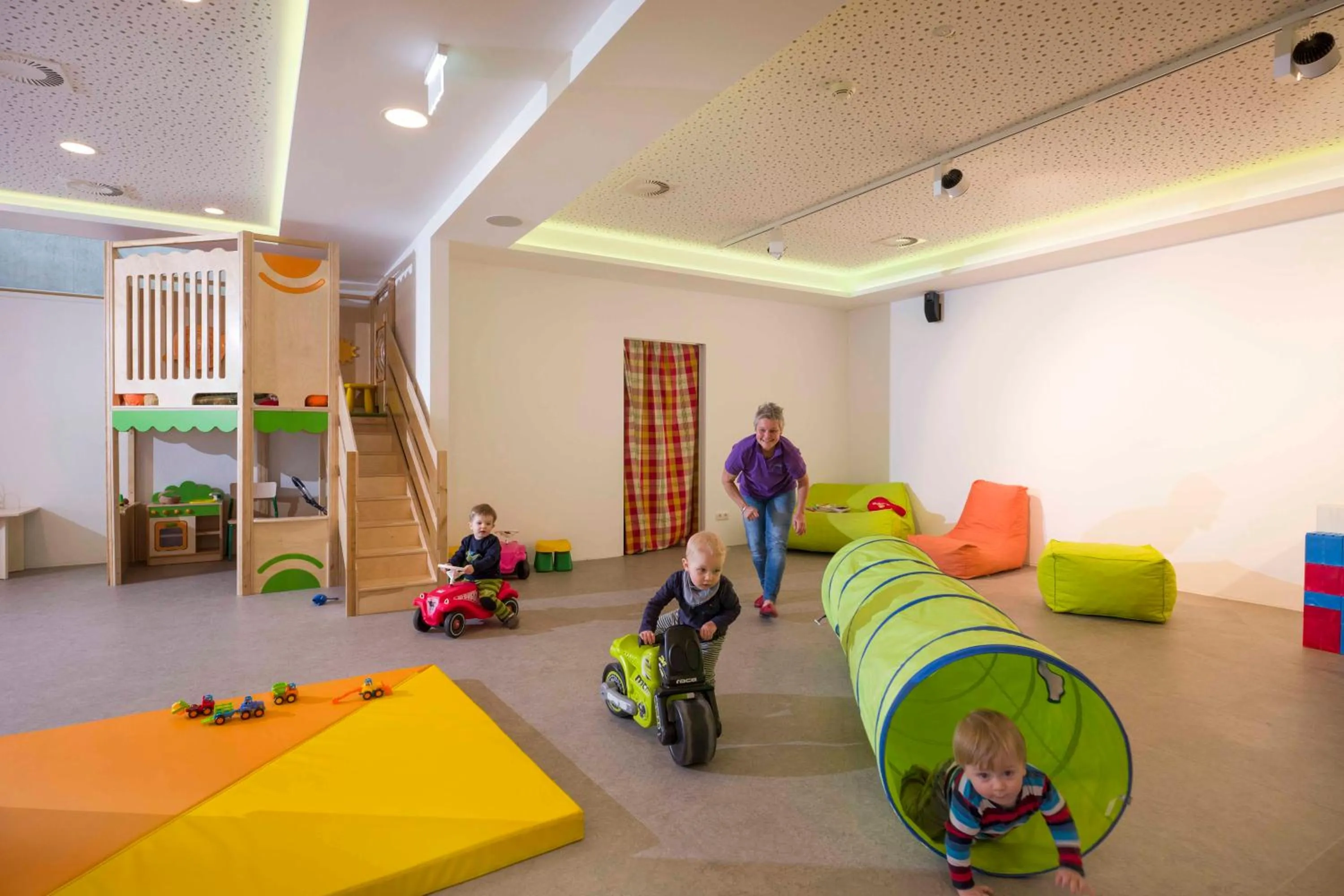 People in Alpin Family Resort Seetal