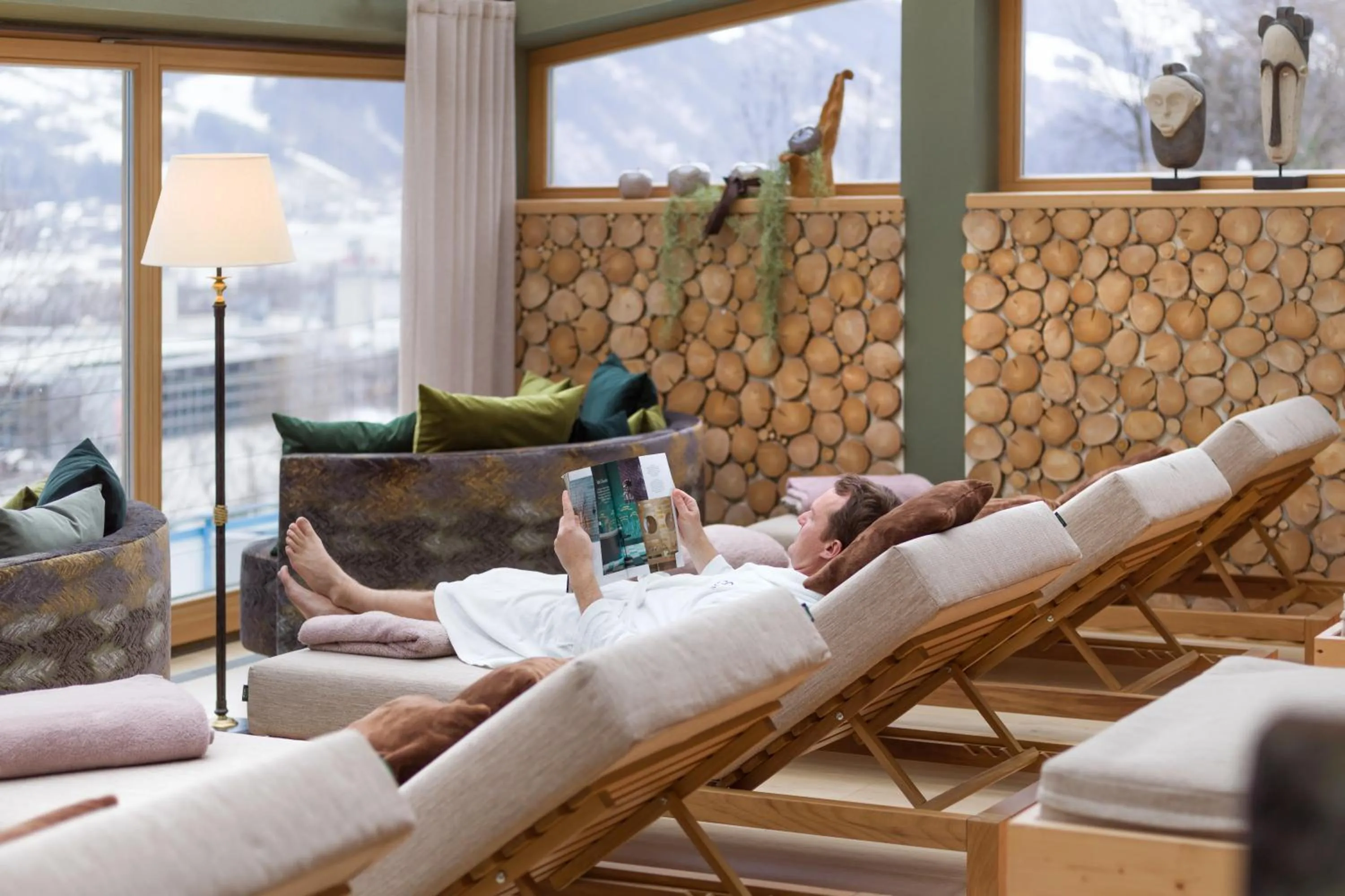 Spa and wellness centre/facilities in Alpin Family Resort Seetal