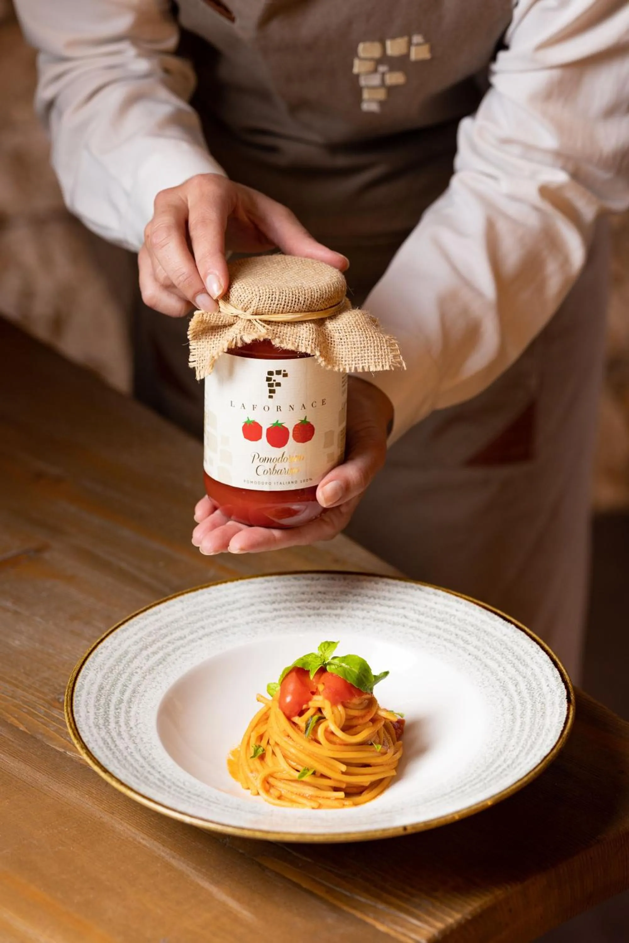 Restaurant/places to eat in La Fornace Relais & Spa