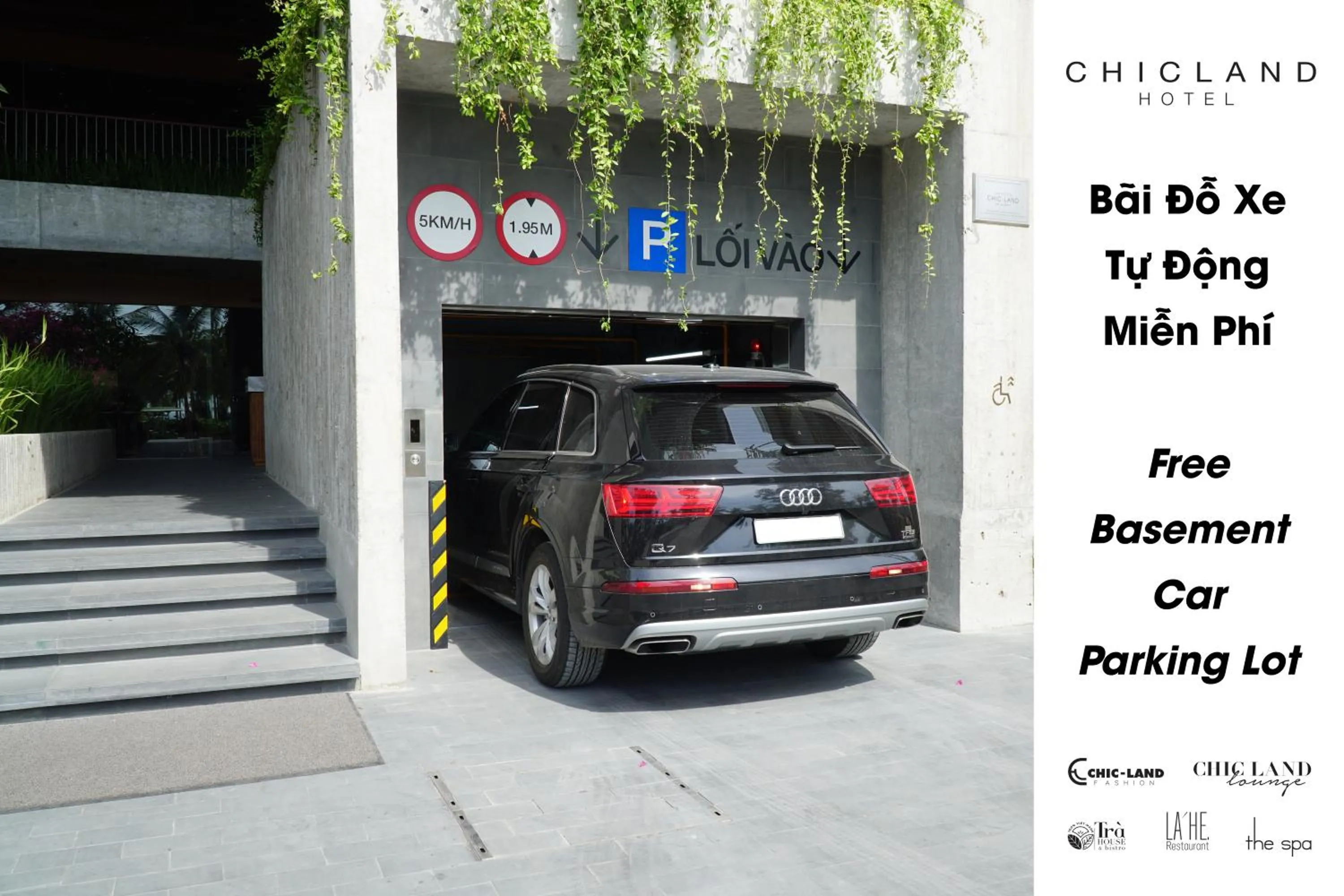 Area and facilities in Chicland Boutique Danang Beach Hotel