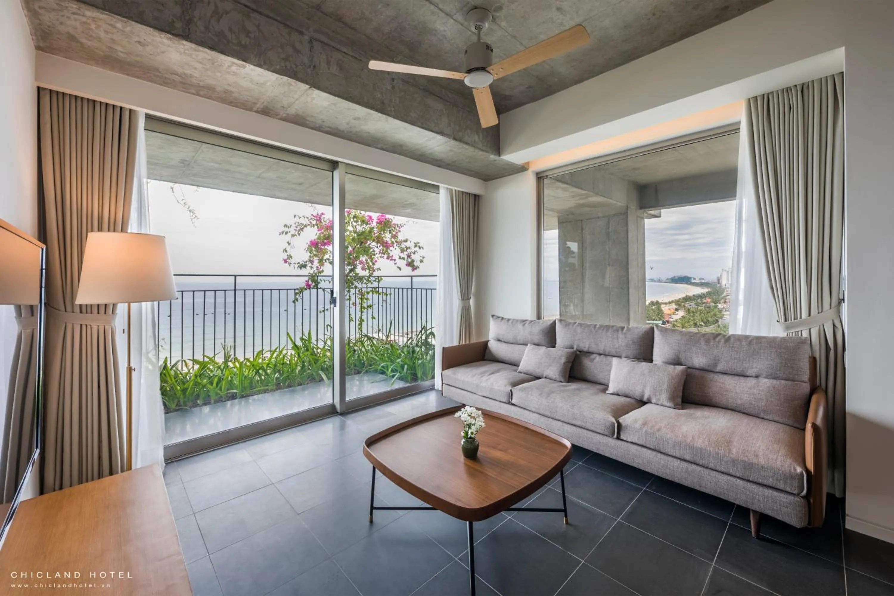 Living room in Chicland Boutique Danang Beach Hotel