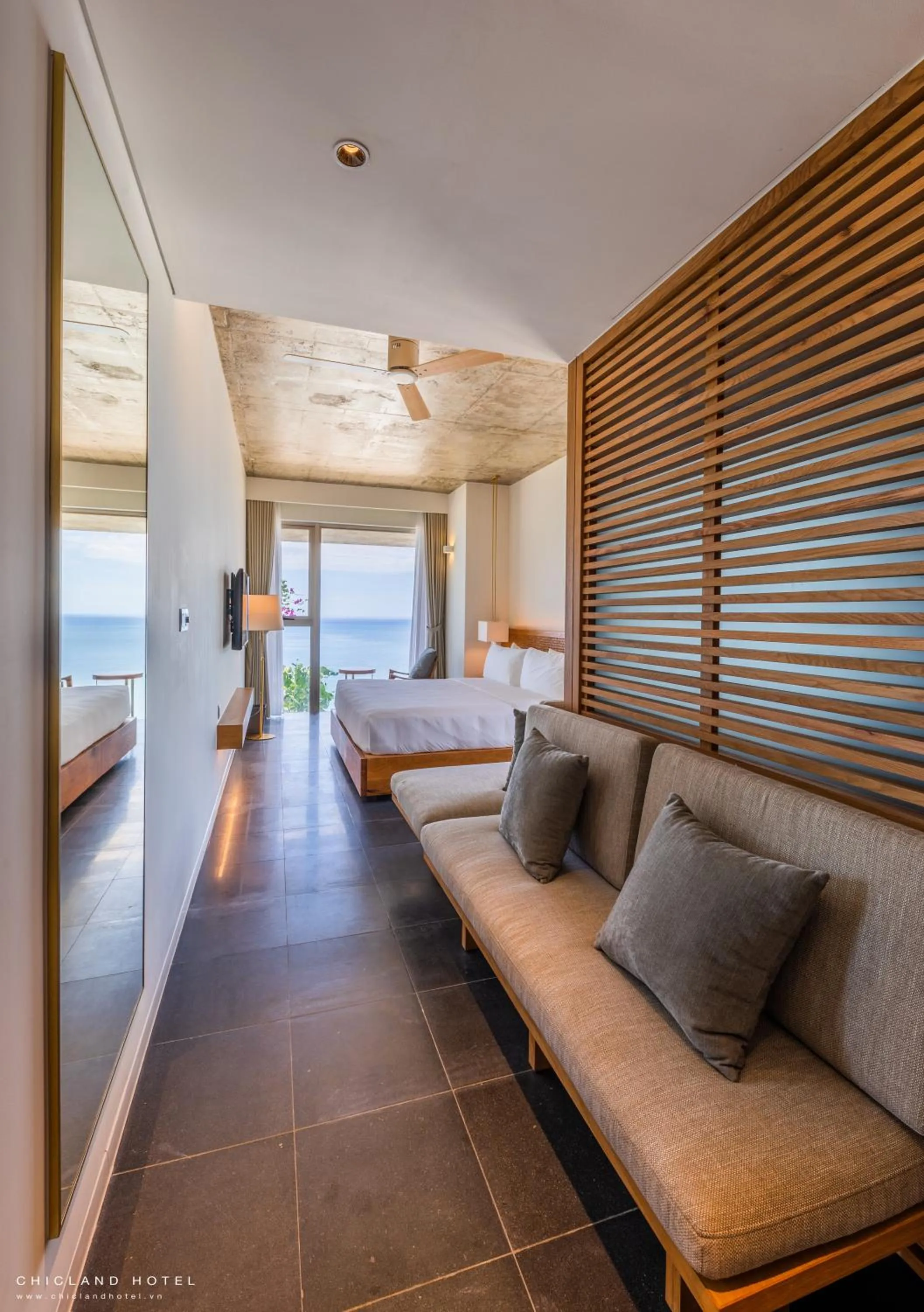 Bedroom in Chicland Boutique Danang Beach Hotel