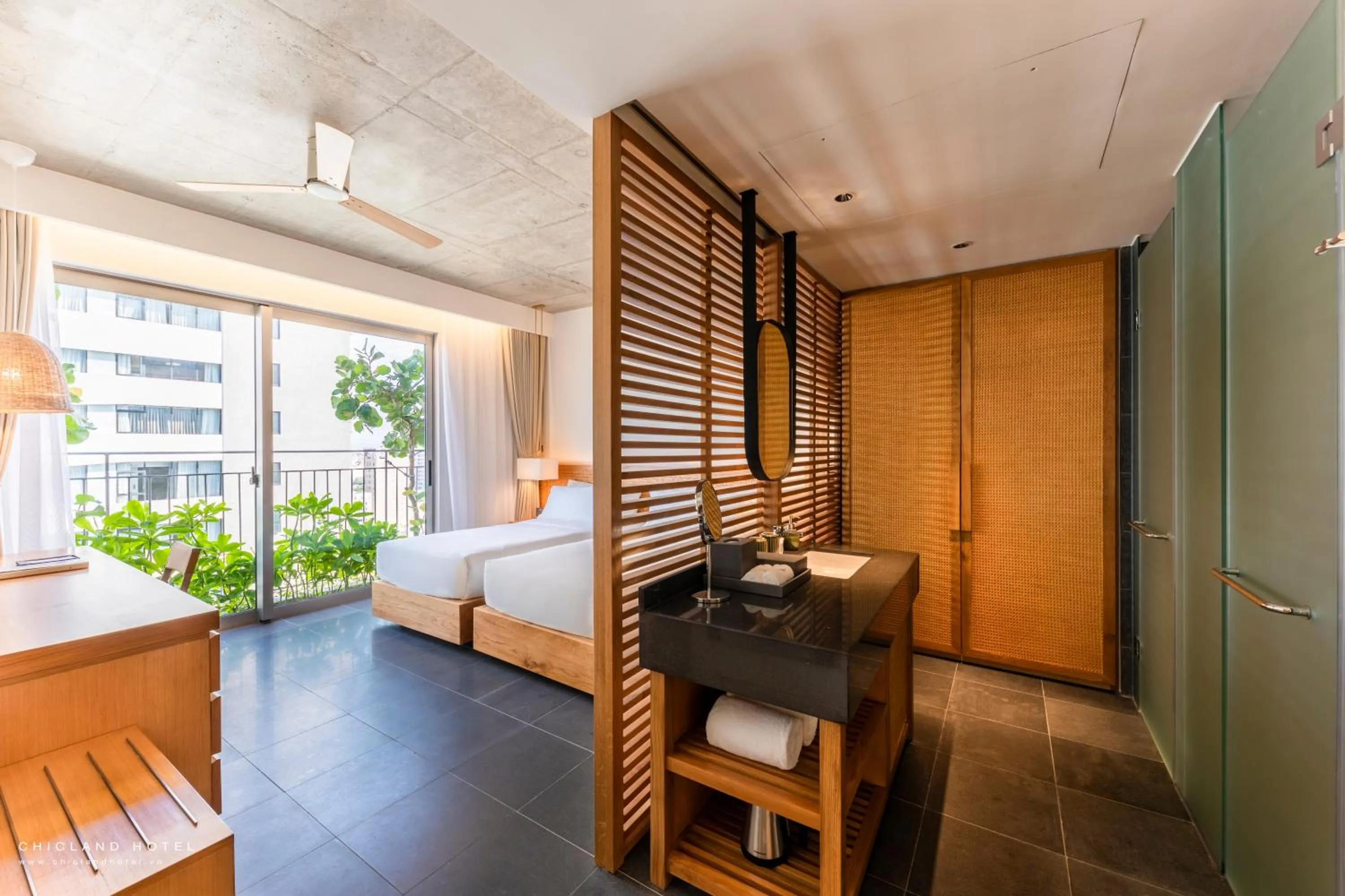 Living room in Chicland Boutique Danang Beach Hotel