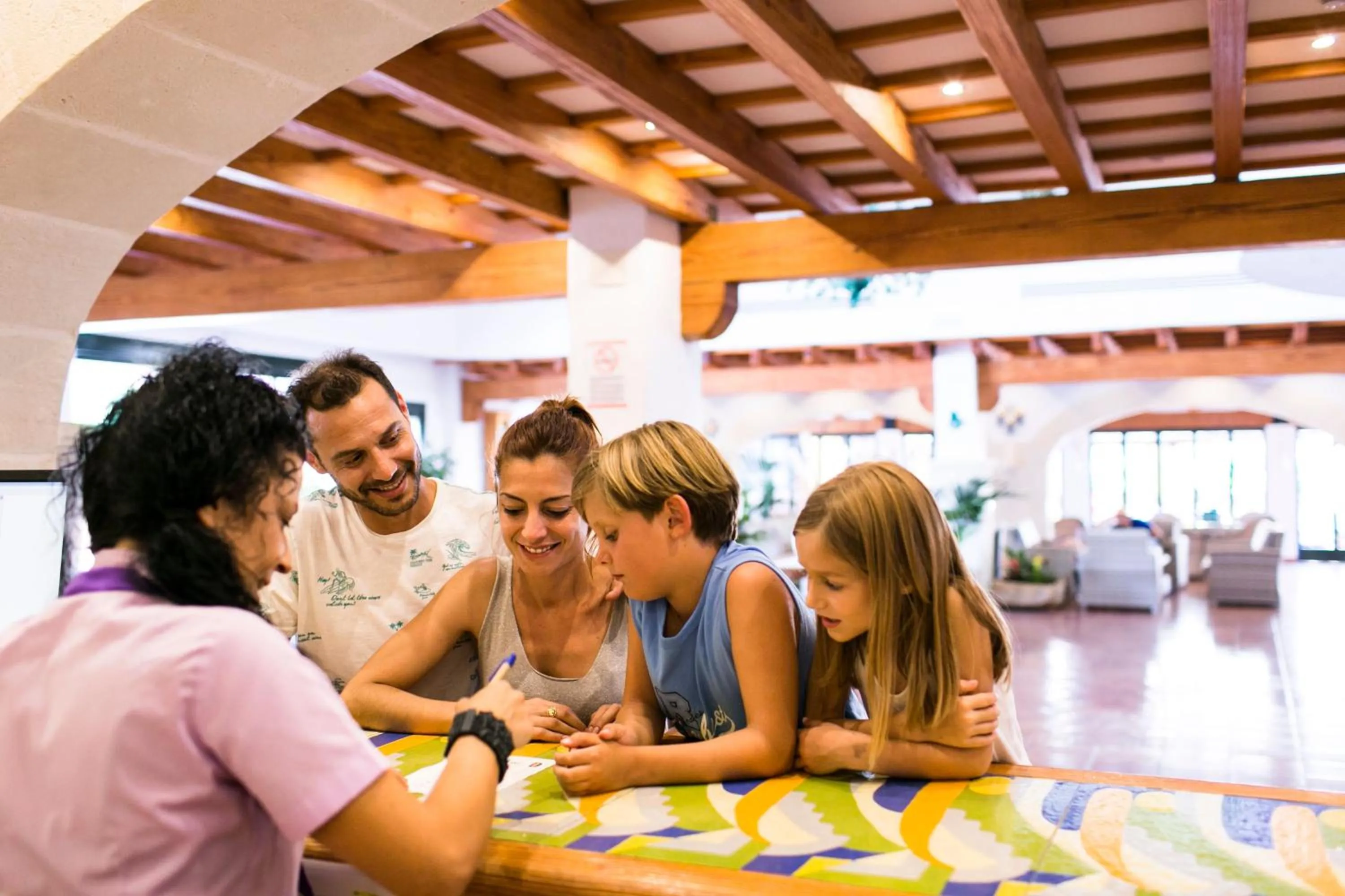 Lobby or reception in Royal Son Bou Family Club