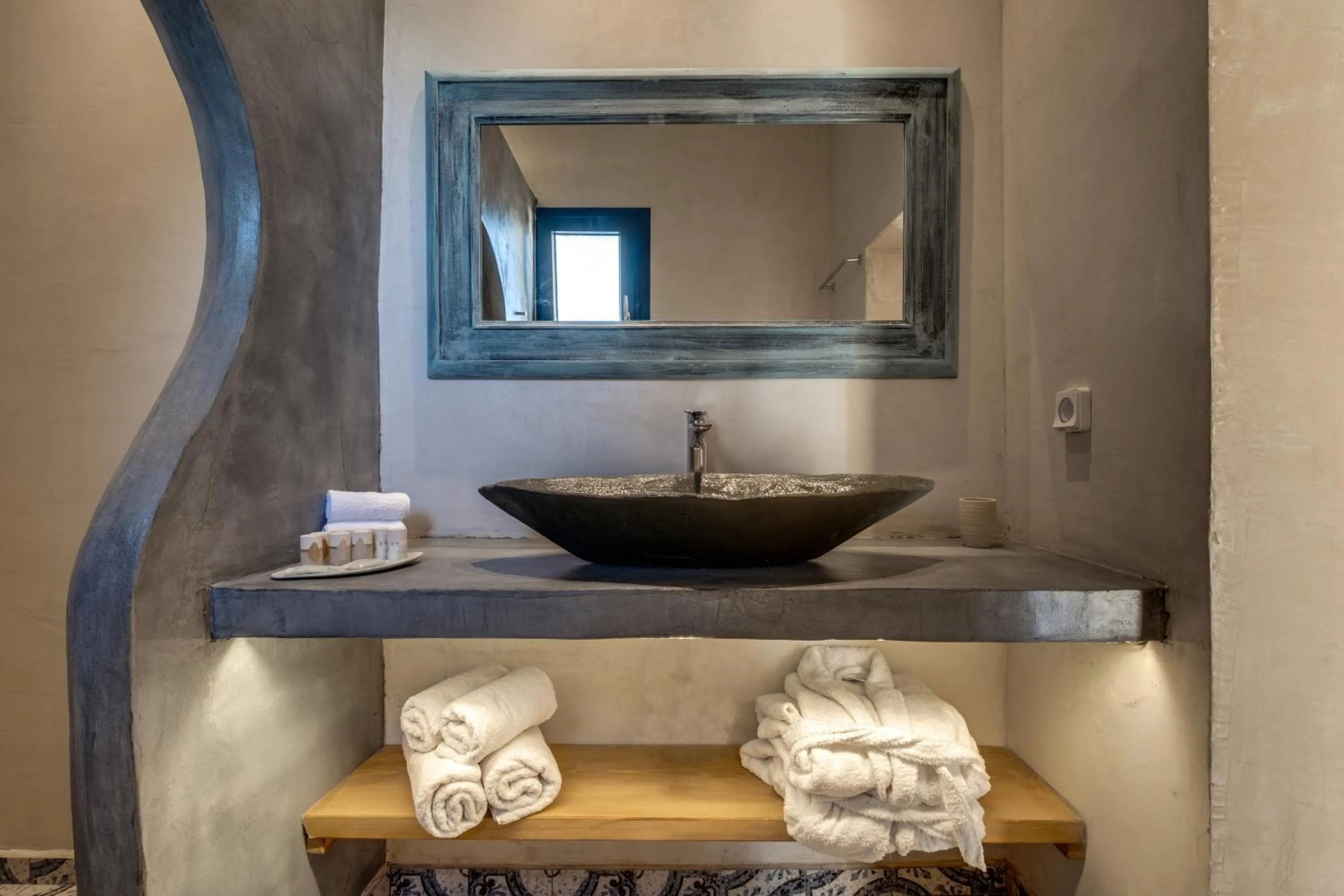 Bathroom in Pasithea Suites