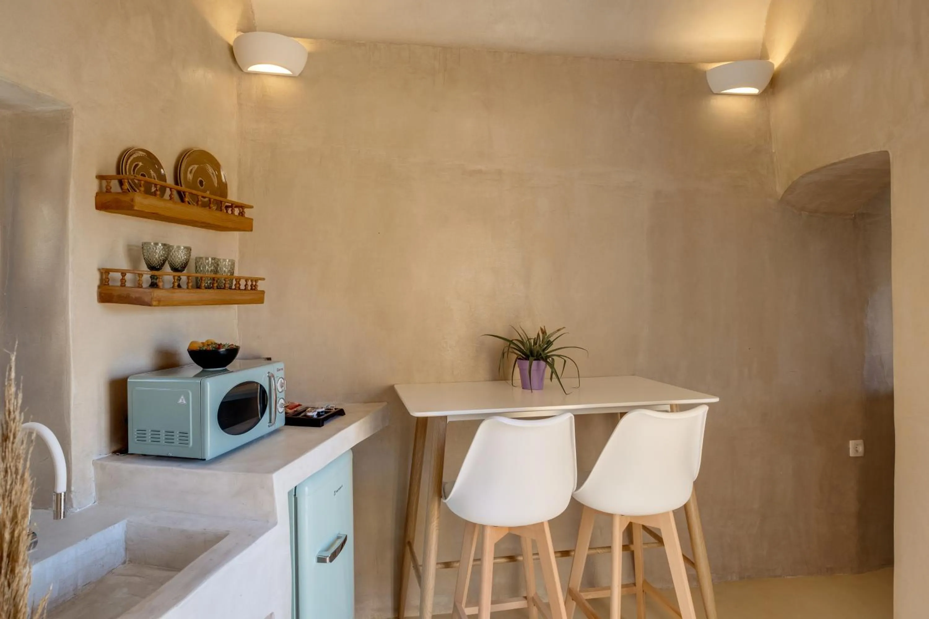 Dining area in Pasithea Suites