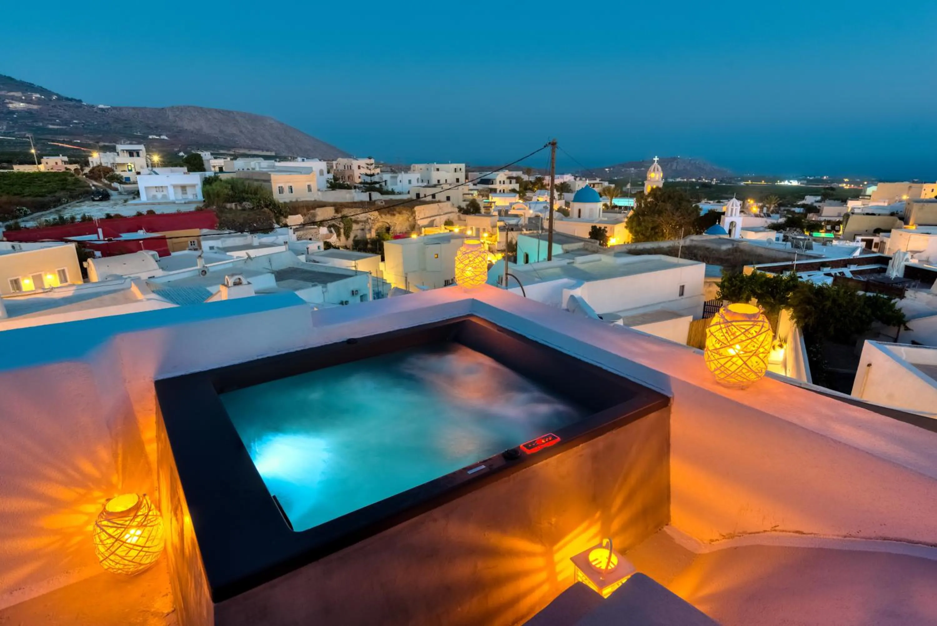 City view in Pasithea Suites