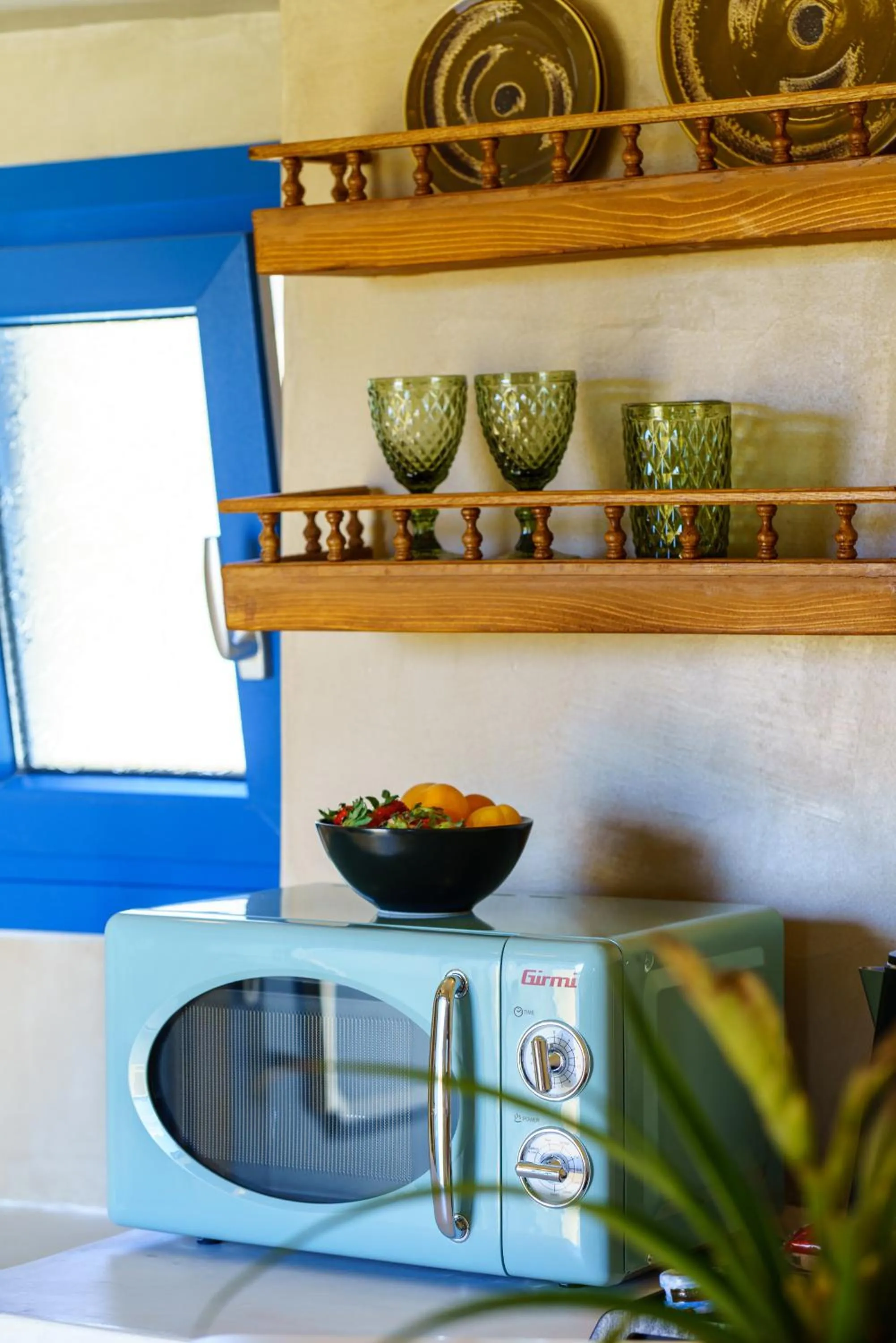 Kitchen or kitchenette in Pasithea Suites