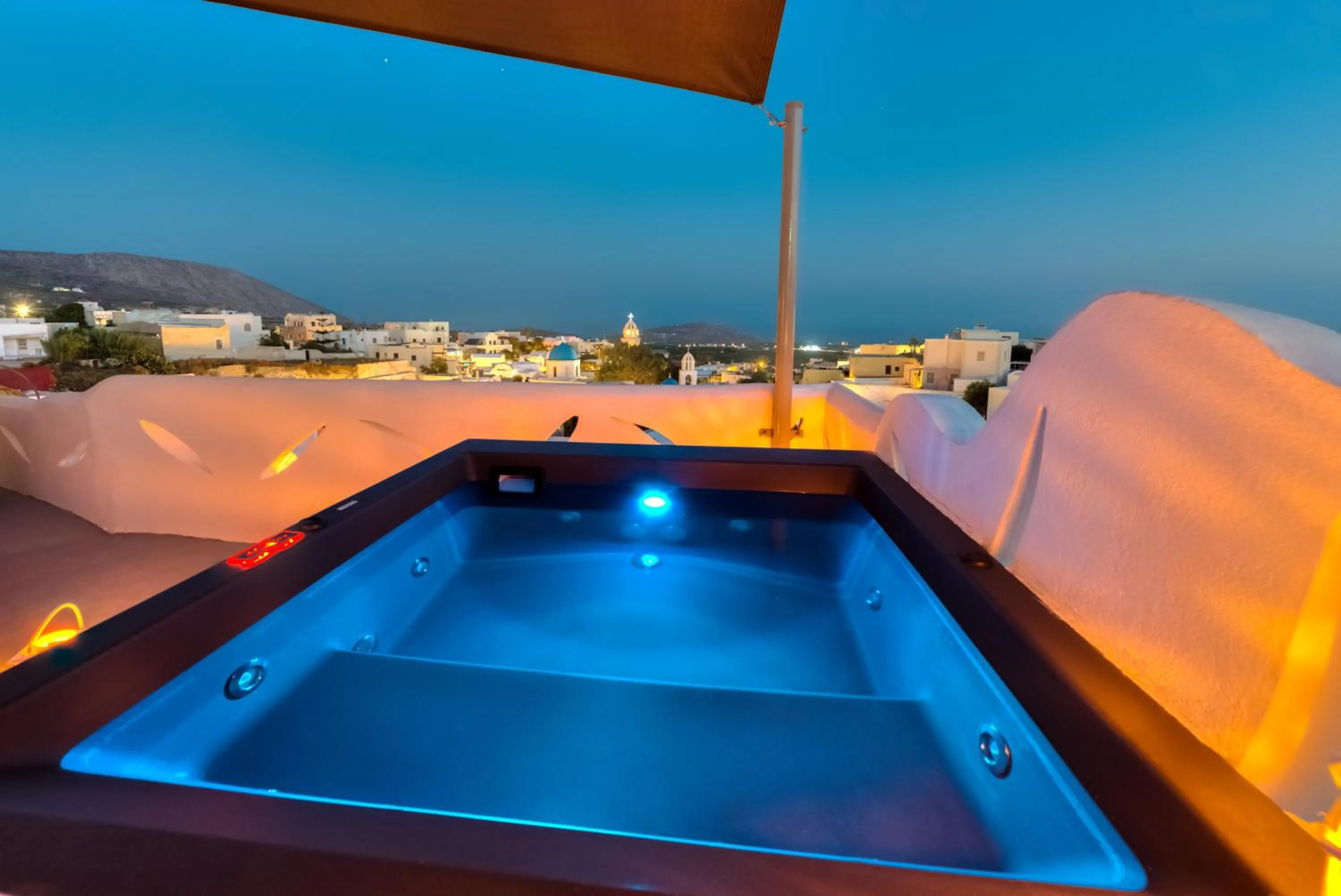 City view in Pasithea Suites