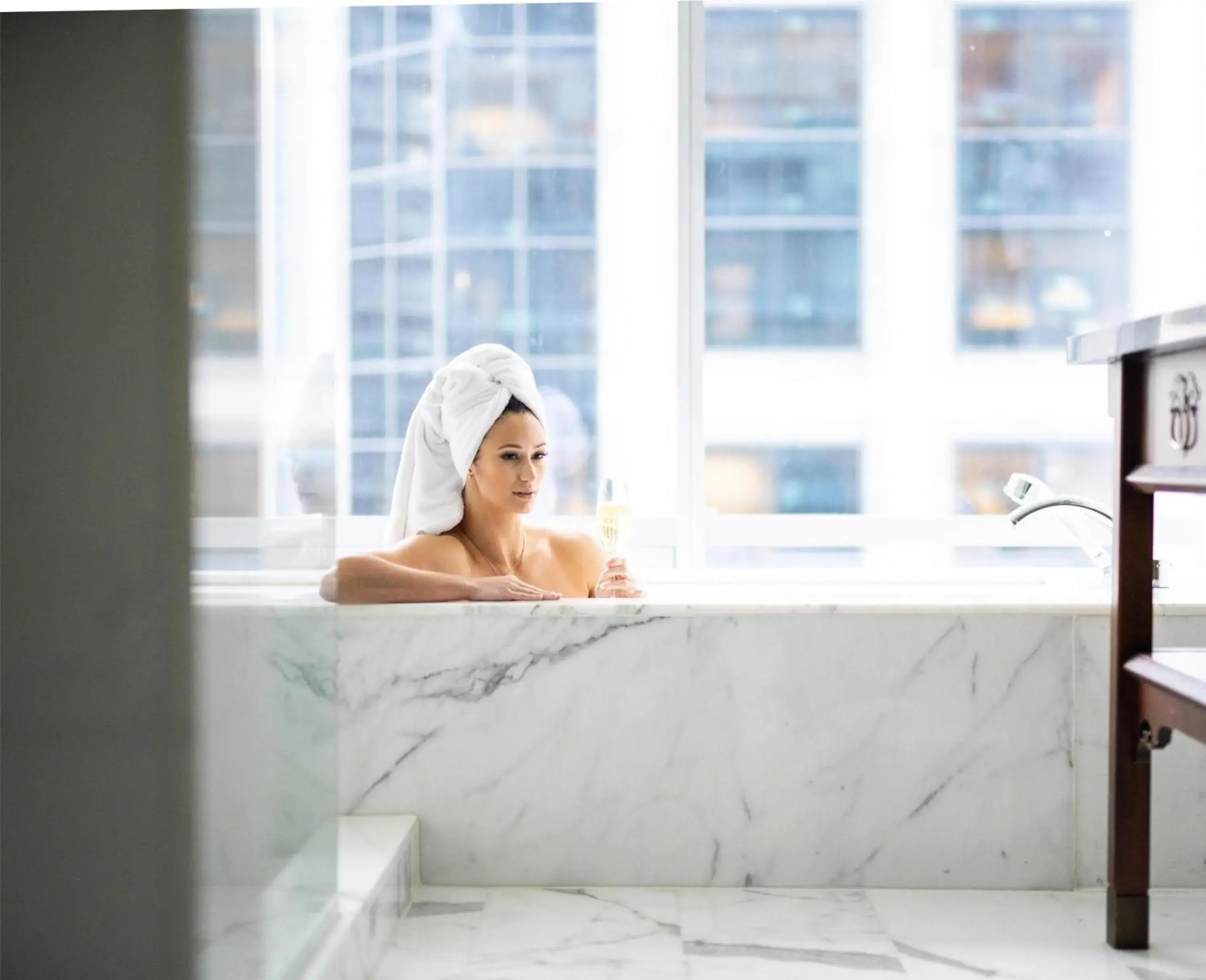 Bathroom in Hyatt Vancouver Downtown Alberni Bathroom in Hyatt Vancouver Downtown Alberni