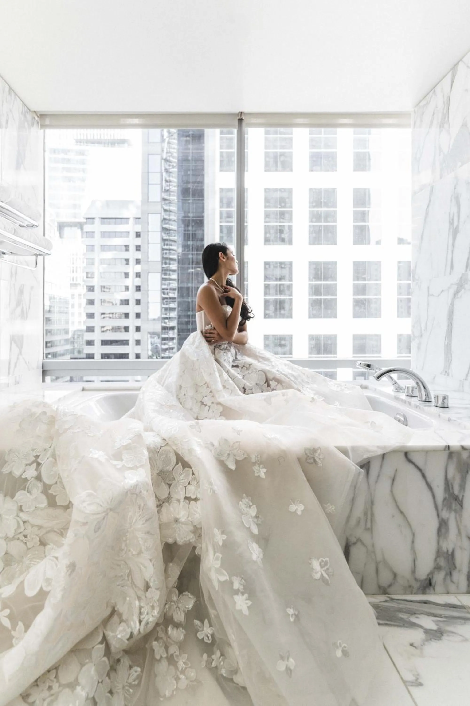 Bathroom in Shangri-La Vancouver